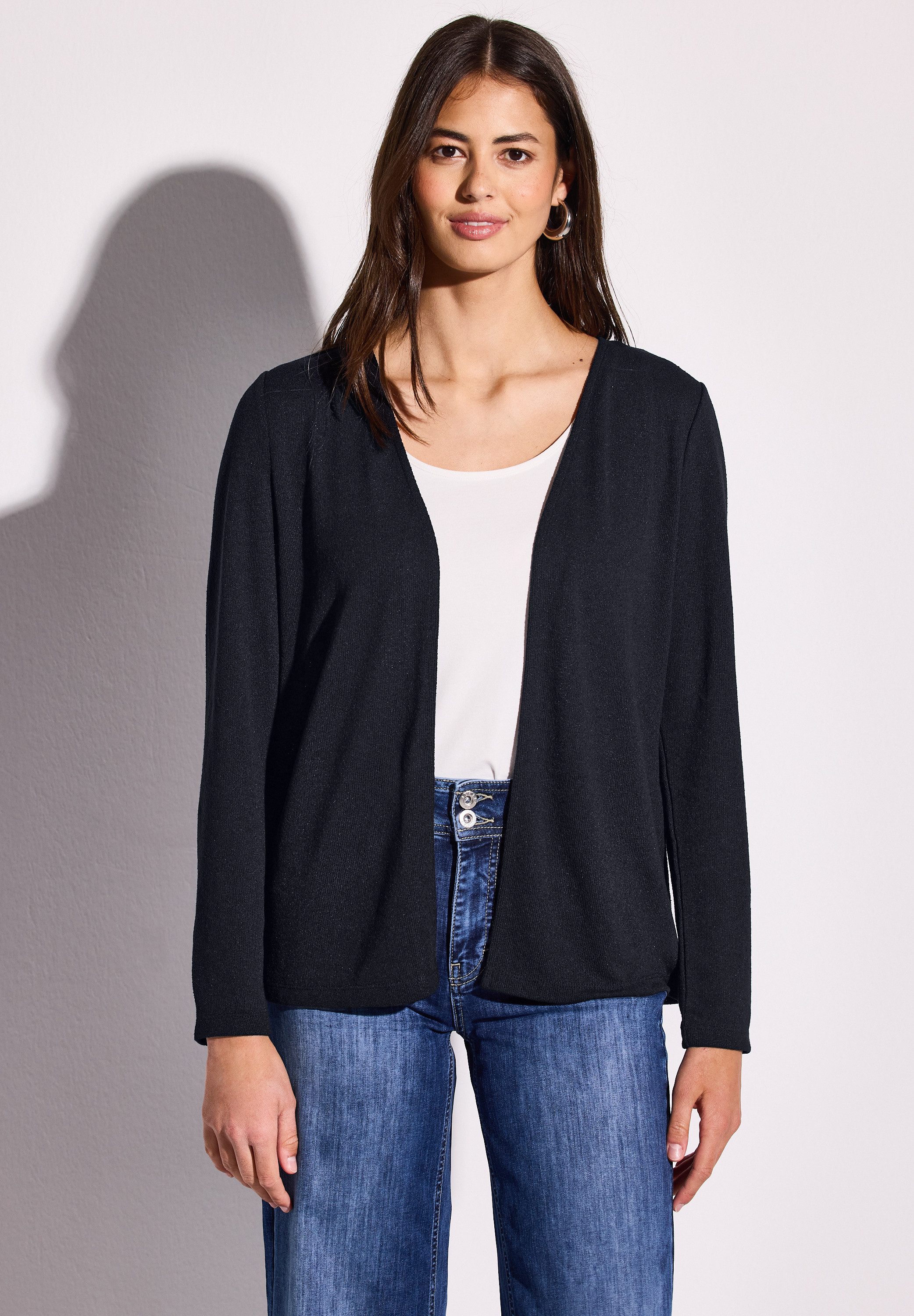 STREET ONE Cardigan verschlusslos günstig online kaufen