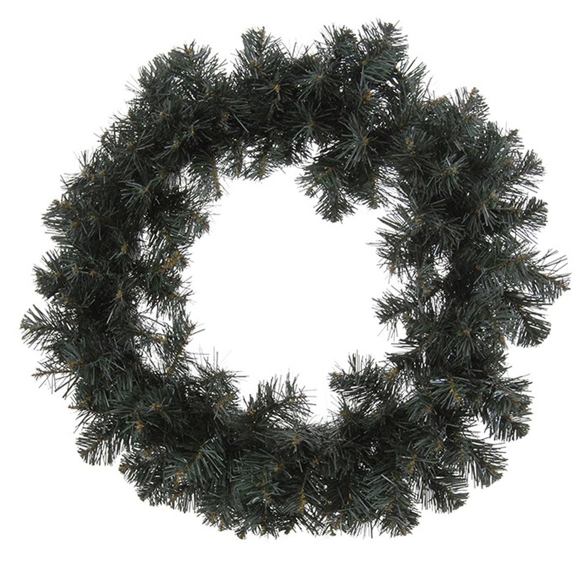 artplants Adventskranz Deko Kranz Blautanne VOLETH, blau, Ø50cm