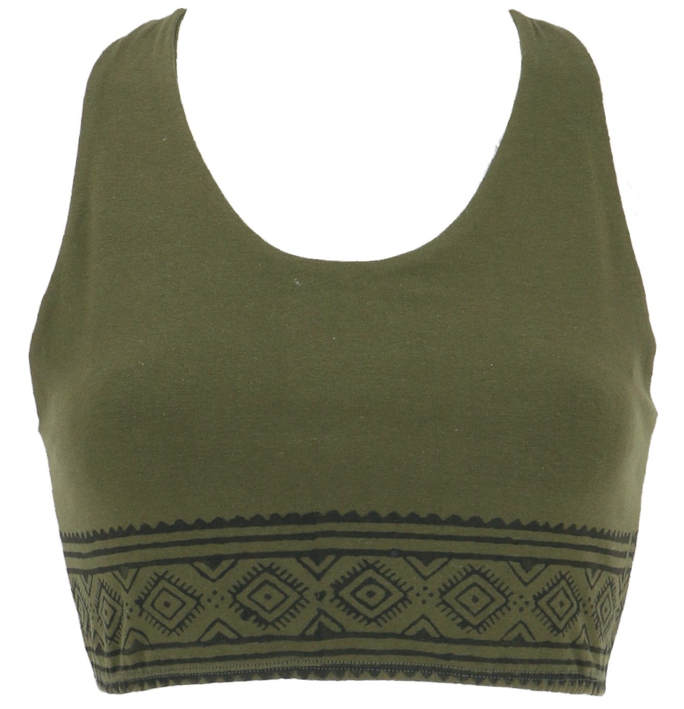 Guru-Shop T-Shirt Goa Psytrance Bikini Top, günstig online kaufen