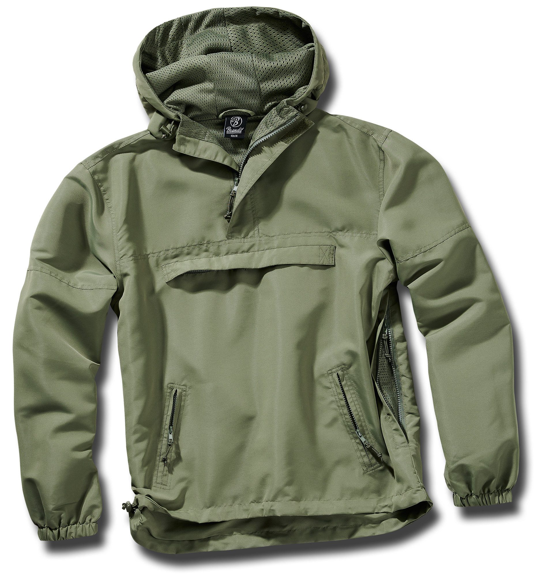 Brandit Allwetterjacke Herren Sommer Windbreaker Jacke US Version Perfekte Passform Hochwertige Verarbeitung,Wasserabweisend