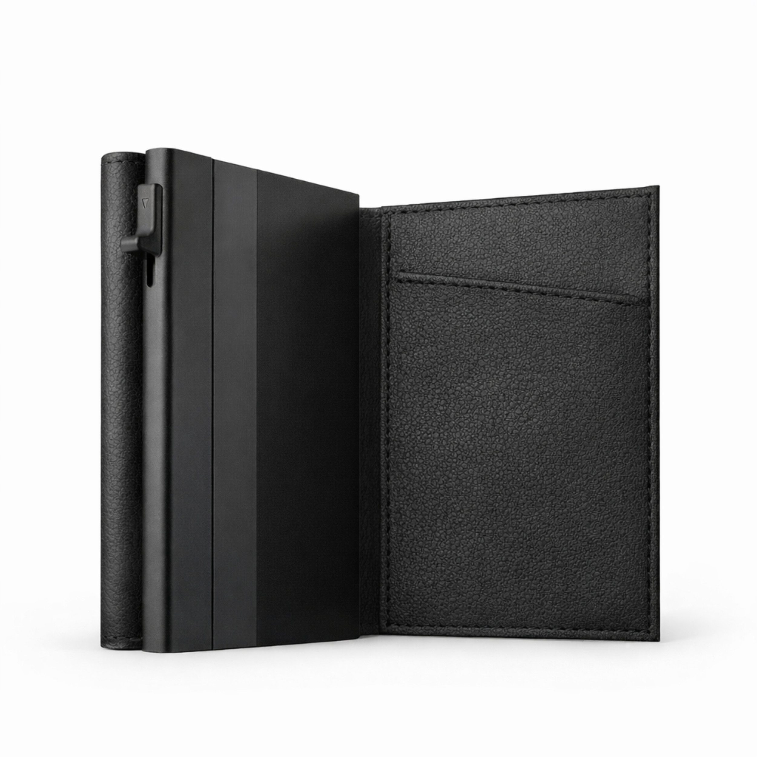S&T Design Brieftasche S&T Design RFID Blocker Cardholder Slim Wallet Herren veganem Leder (S&T Design portemonnaie, 1-tlg., Mit Geschenk verpackung), 11 Kartenfächer Münzfach Bargeld mit Reisverschluss Magnetisch Klein