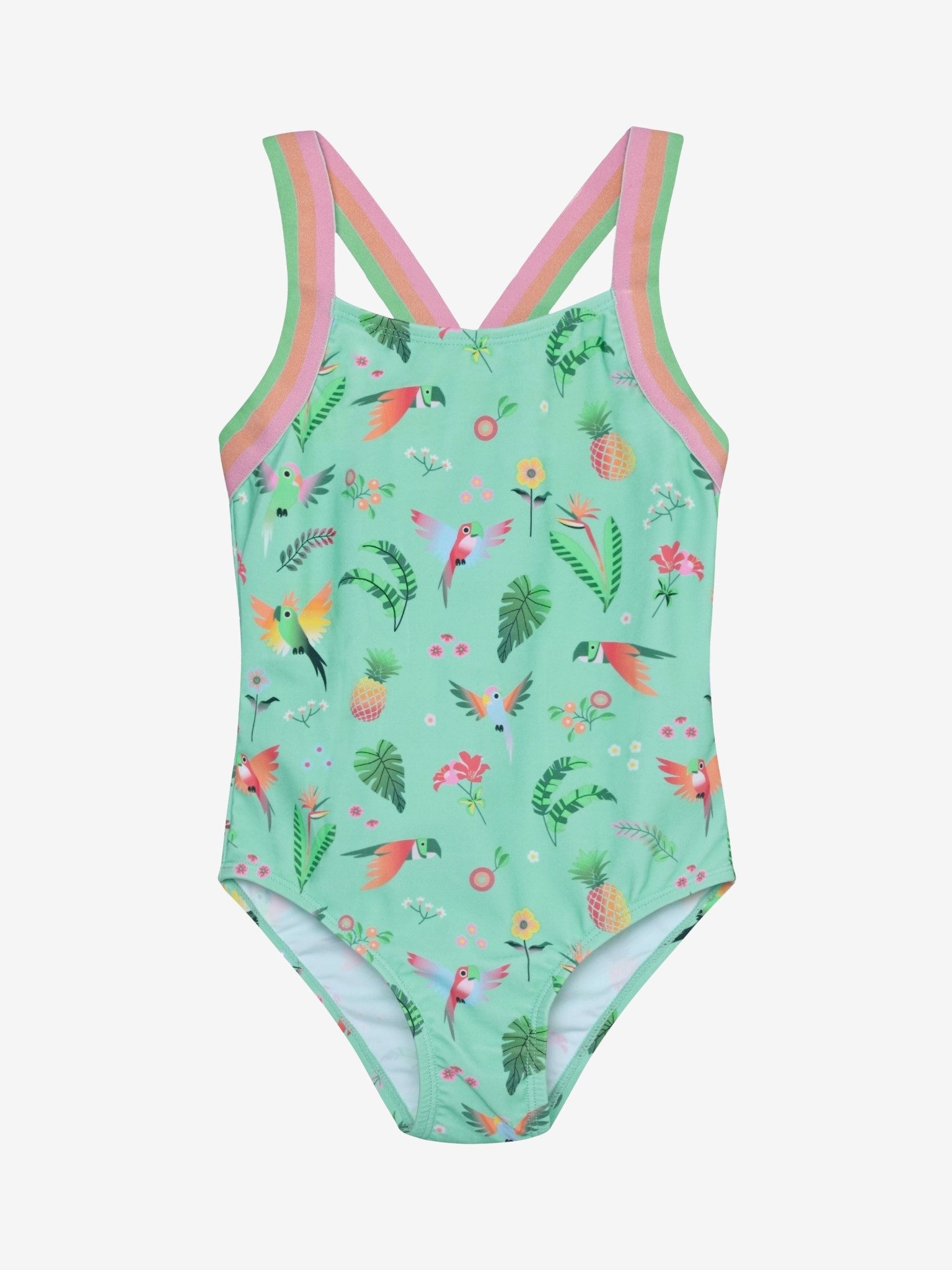 COLOR KIDS Kinderanzug Swimsuit W Elastic Straps, AOP