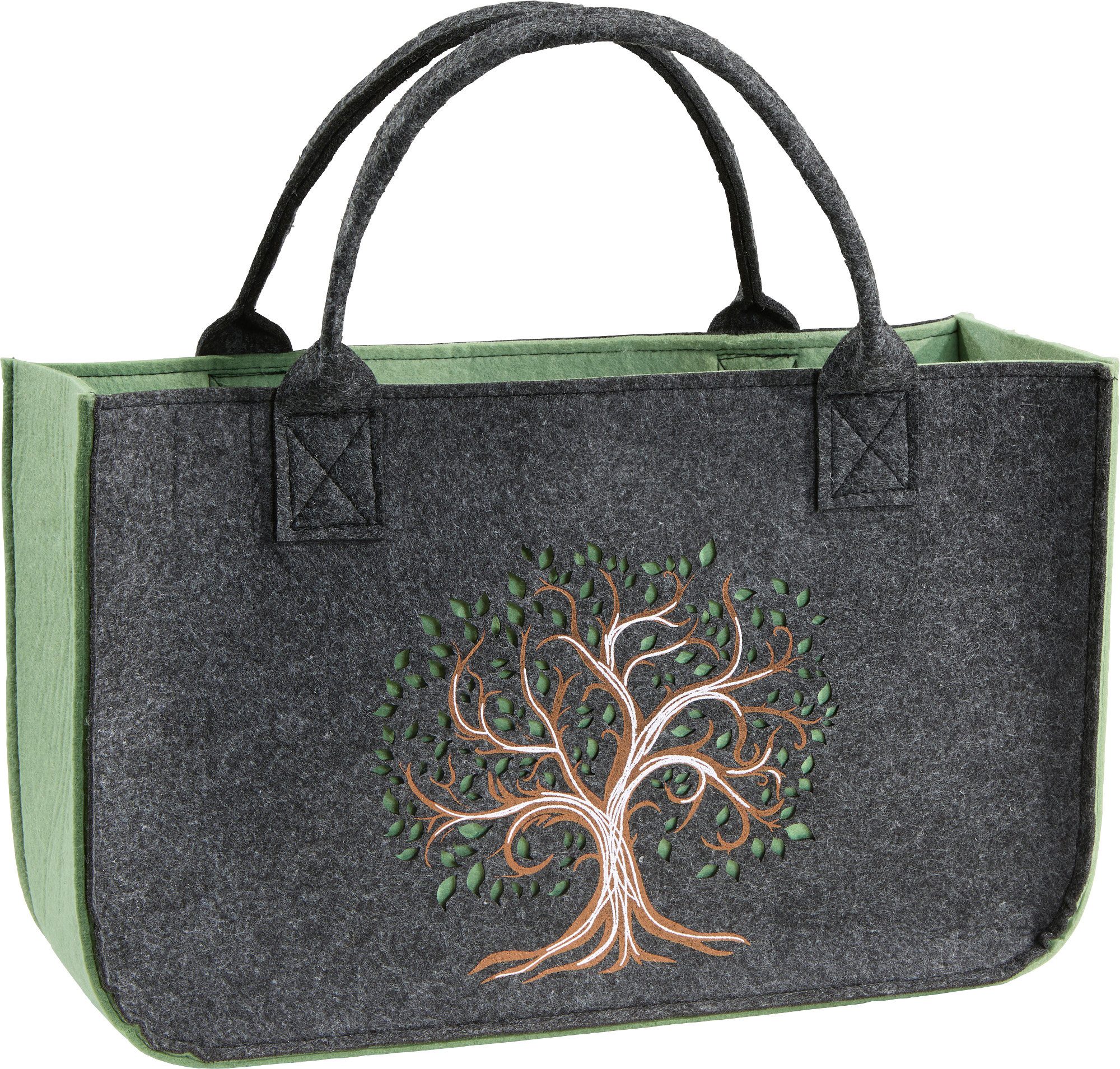 Tragetasche Filztasche "Lebensbaum", Uni