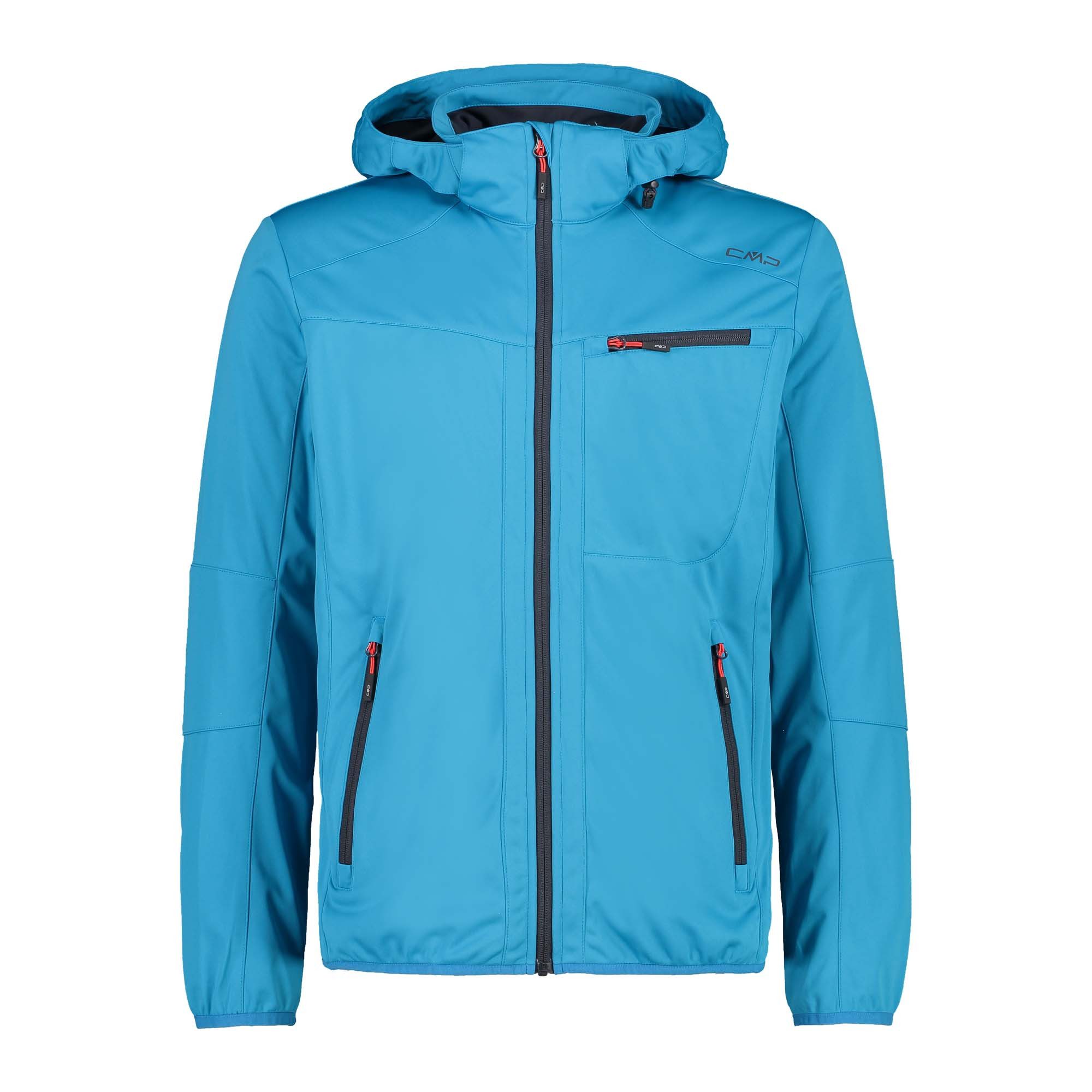 Softshelljacke CMP Herren Softshelljacke Man Jacket Zip Hood 32A5017