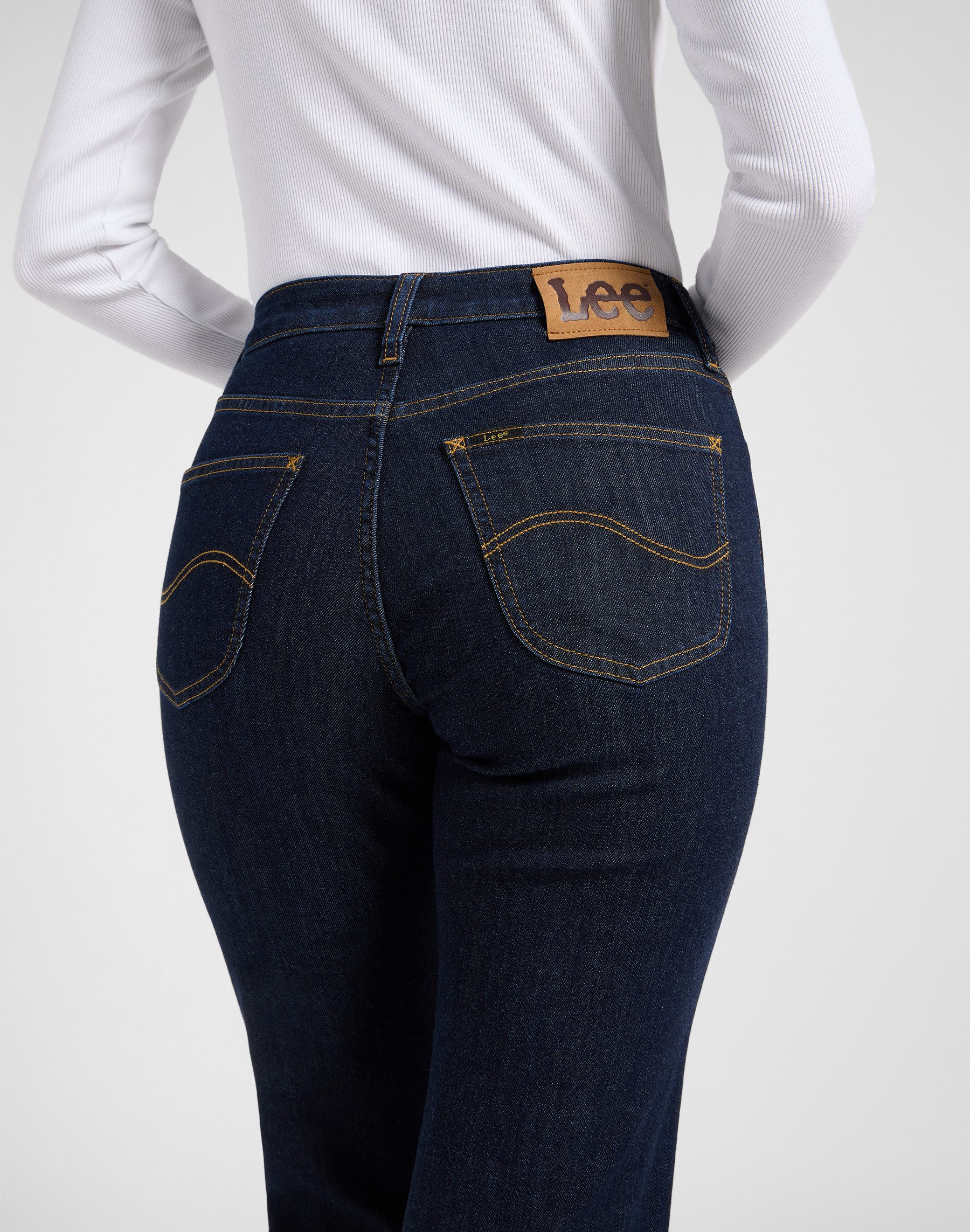 Lee® High-waist-Jeans CAROL hohe Leibhöhe – Bild 4 von 5