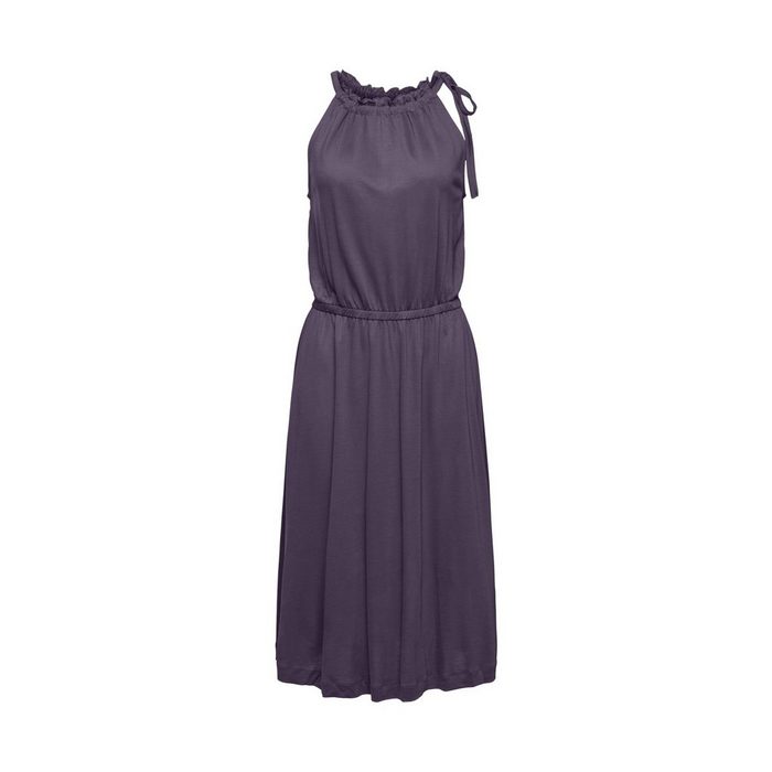 Esprit Collection Midikleid Jersey-Kleid mit Rüschen aus TENCEL™