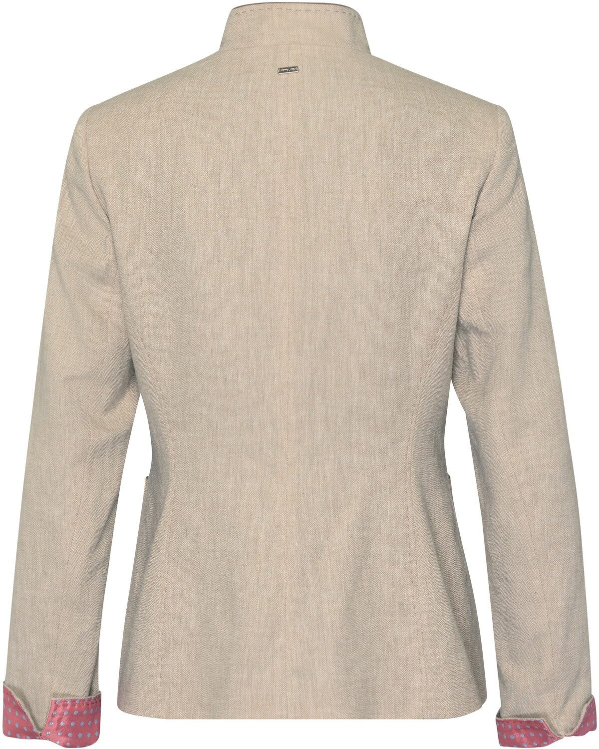 Reitmayer Jackenblazer Fischgrat-Stehkragenjacke günstig online kaufen