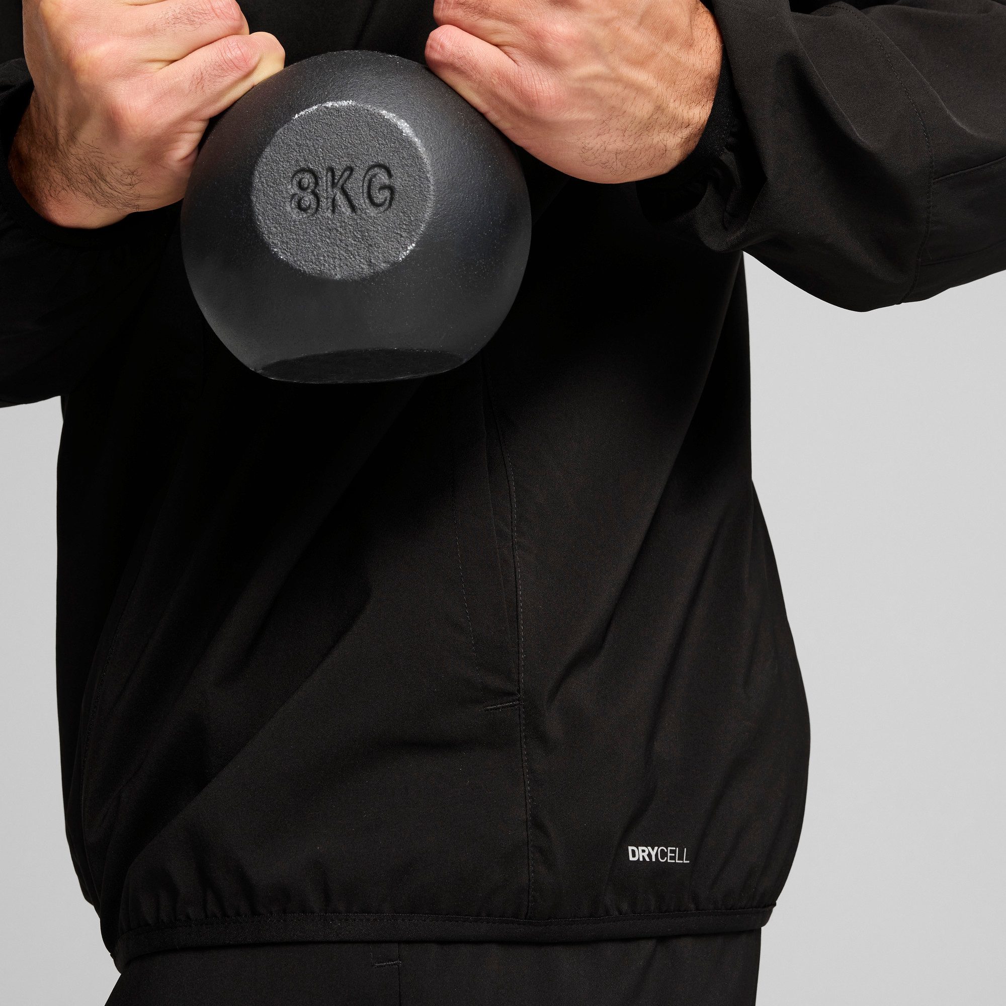 PUMA Kapuzensweatjacke M TAD TECH WOVEN FULL ZIP mit Kapuze, für sportliche Aktivitäten, atmungsaktives Material