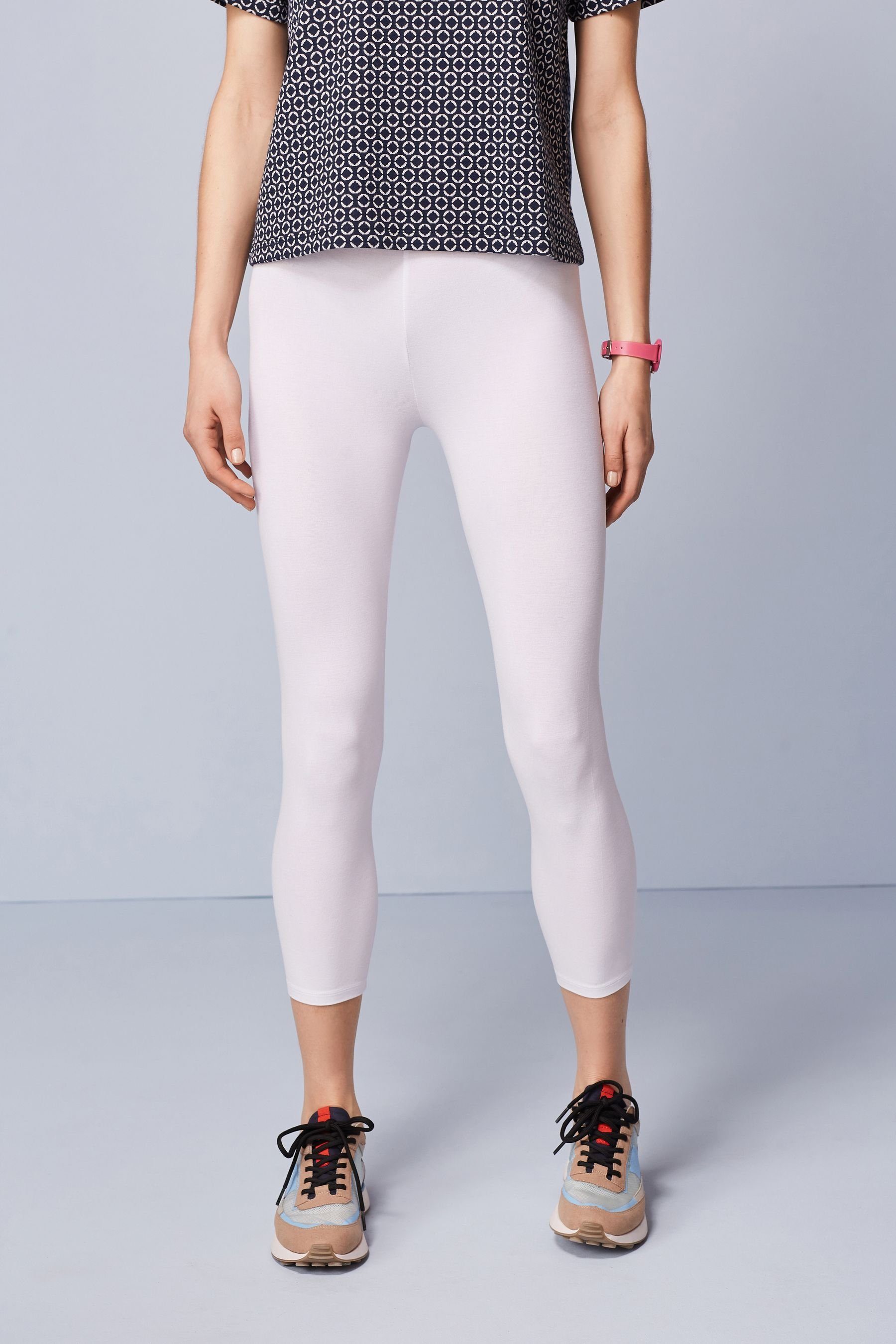 White Next (1-tlg) Verkürzte Leggings Leggings