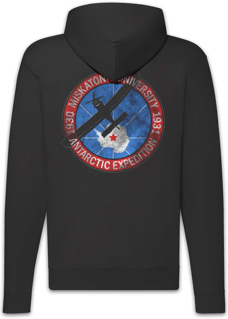 Urban Backwoods Sweatjacke Miskatonic Logo III Zipper Hoodie Monster Lovecraft HP Sign Cthulhu (1-tlg) Horror Dunwich Azathoth Arkham