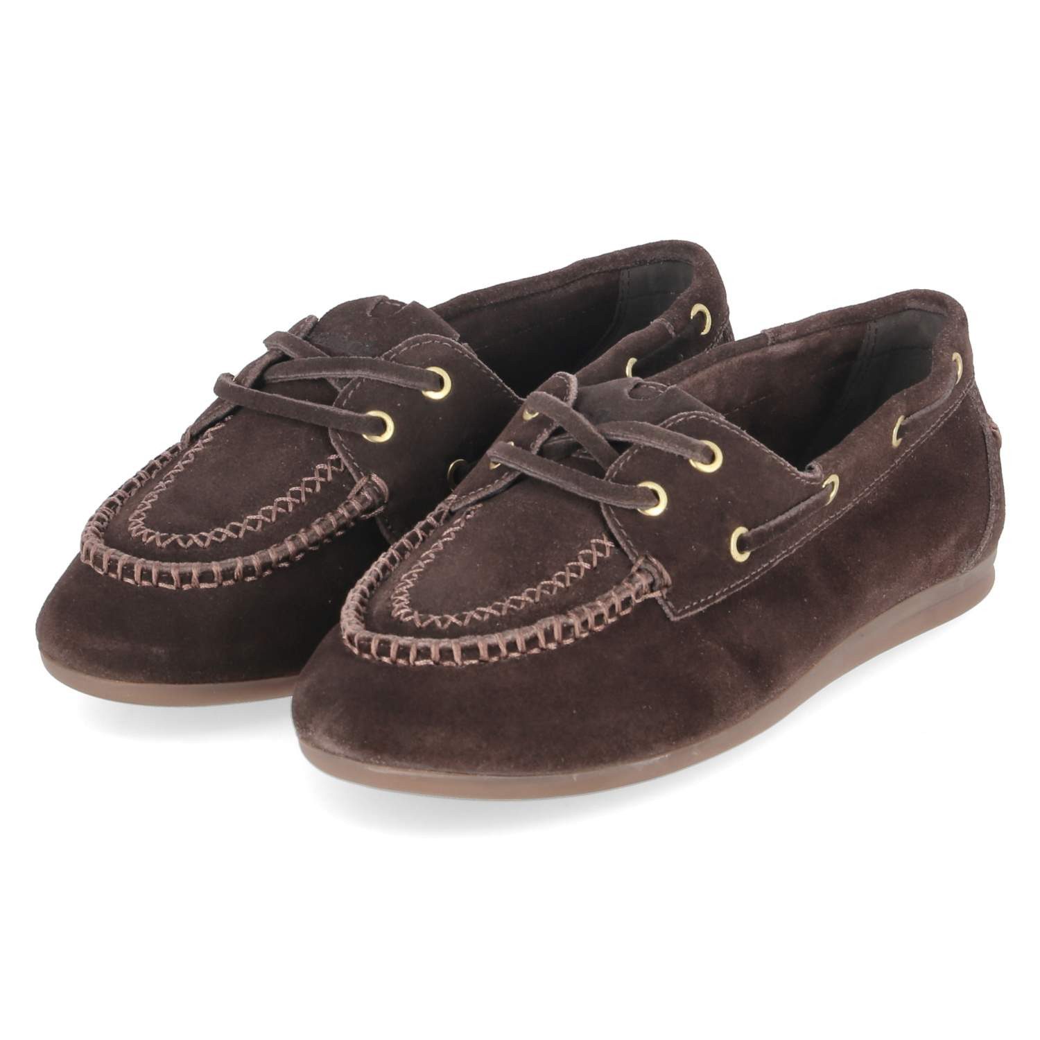 Palado Palado 6NU0381901 3500 Damen Rauleder braun Slipper