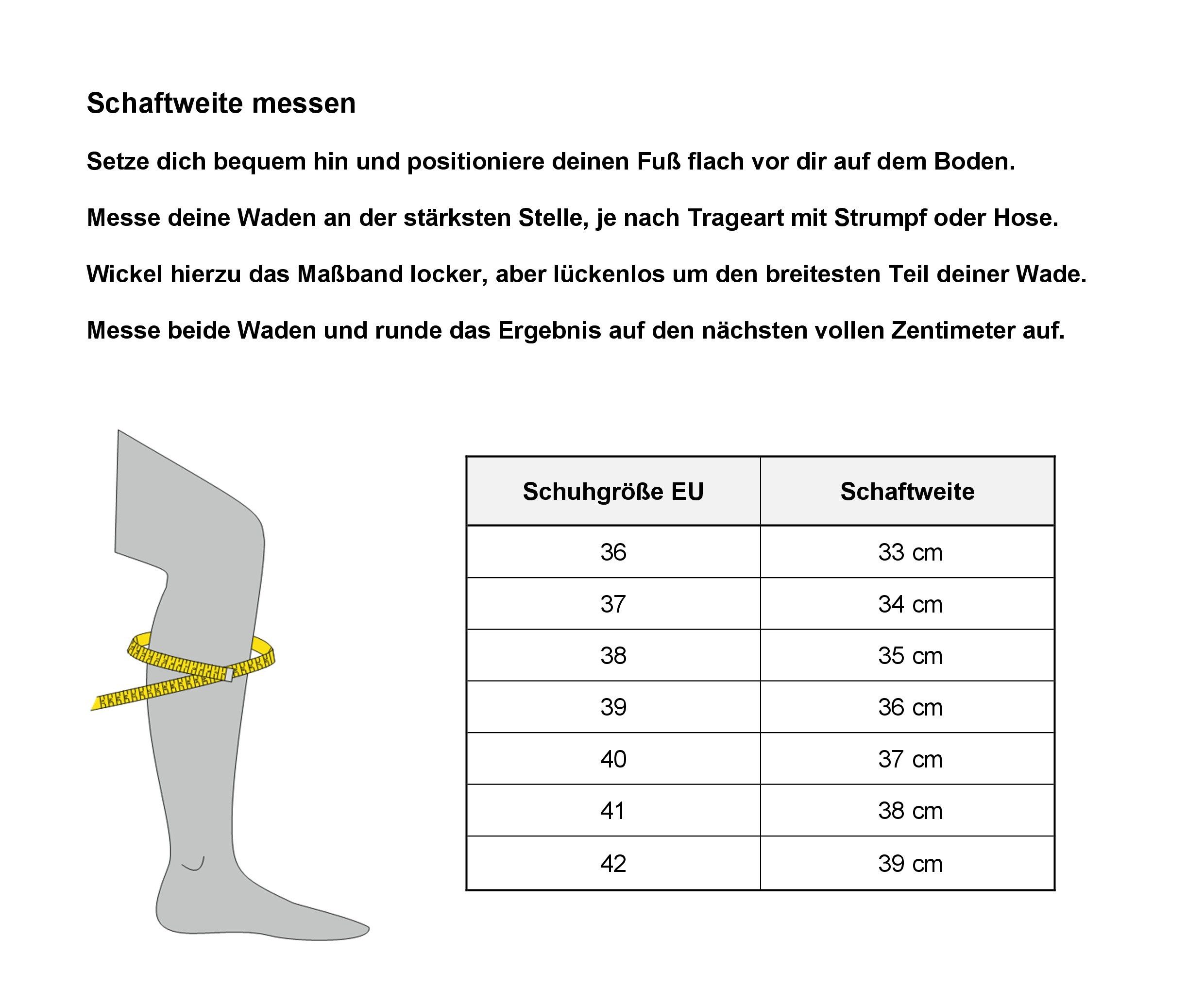 Buffalo JUPITER WEST LACE UP HIGH Schnürstiefel Plateaustiefel mit Memory Foam-Innensohle
