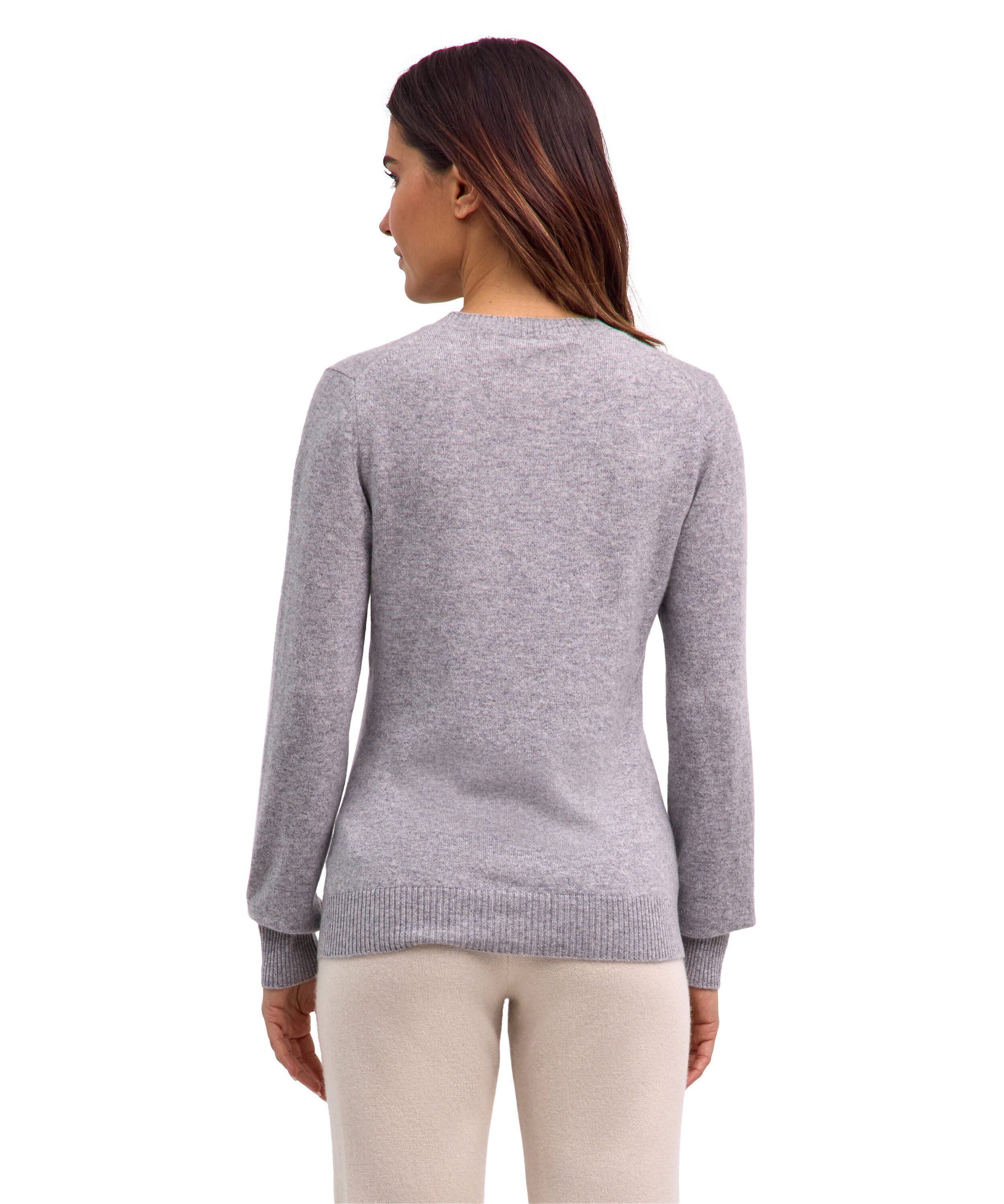 FALKE Strickpullover Pure Cashmere Pullover aus reinem Kaschmir (1-tlg) aus reinem Kaschmir