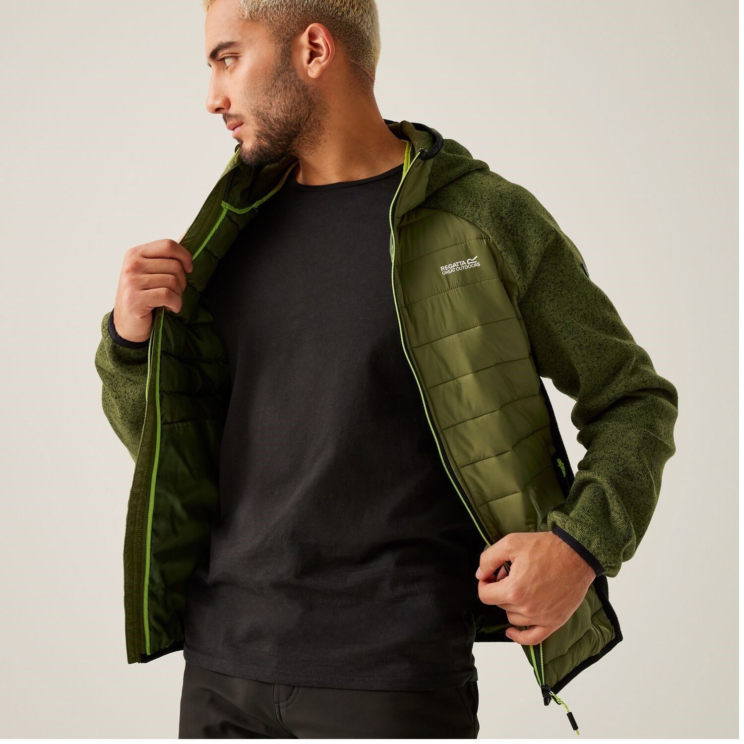Regatta Strickfleecejacke Strickfleecejacke mit Kapuze Newhill günstig online kaufen