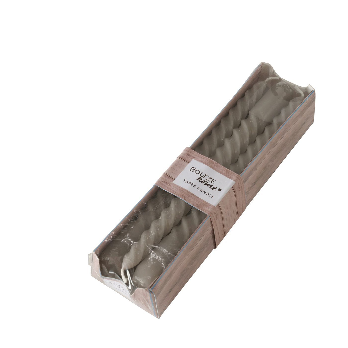 BOLTZE Tafelkerze Stabkerze Twisted 6er-SET Hell günstig online kaufen