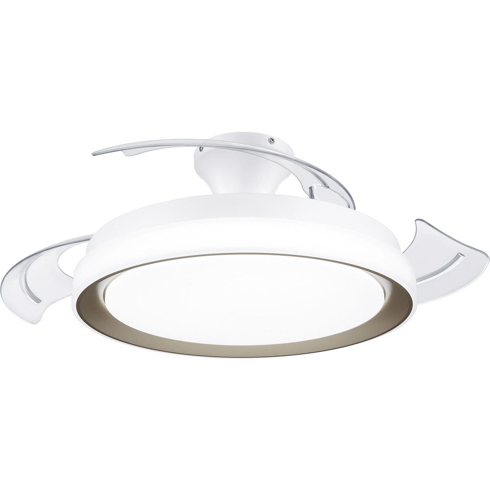 Philips Bodenventilator Philips LED Bliss Deckenventilator 28 W, 35 W (x H) 510 mm x 418 mm, 51.00 cm Durchmesser