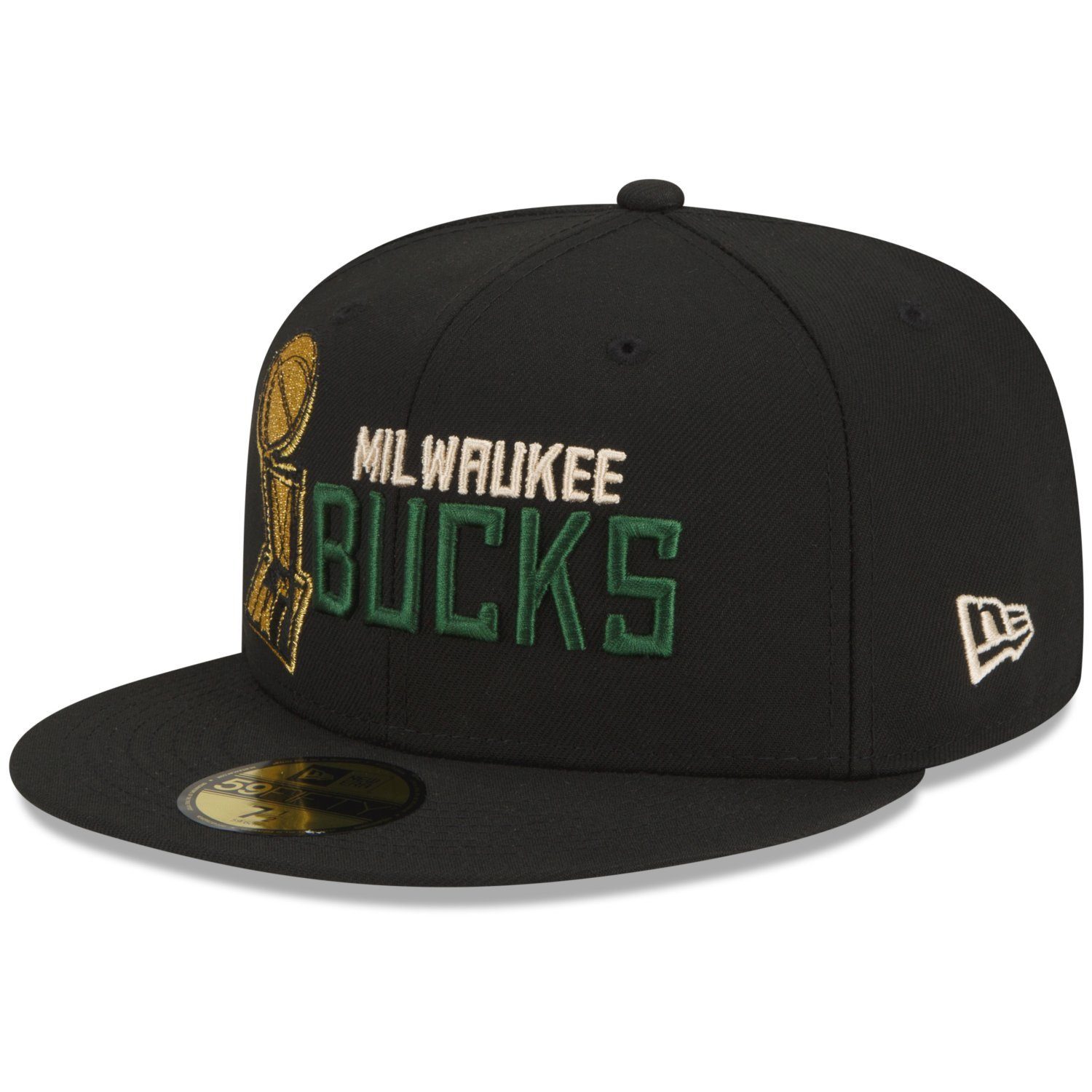 New Era Fitted Cap 59Fifty NBA CHAMPIONS Milwaukee Bucks günstig online kaufen