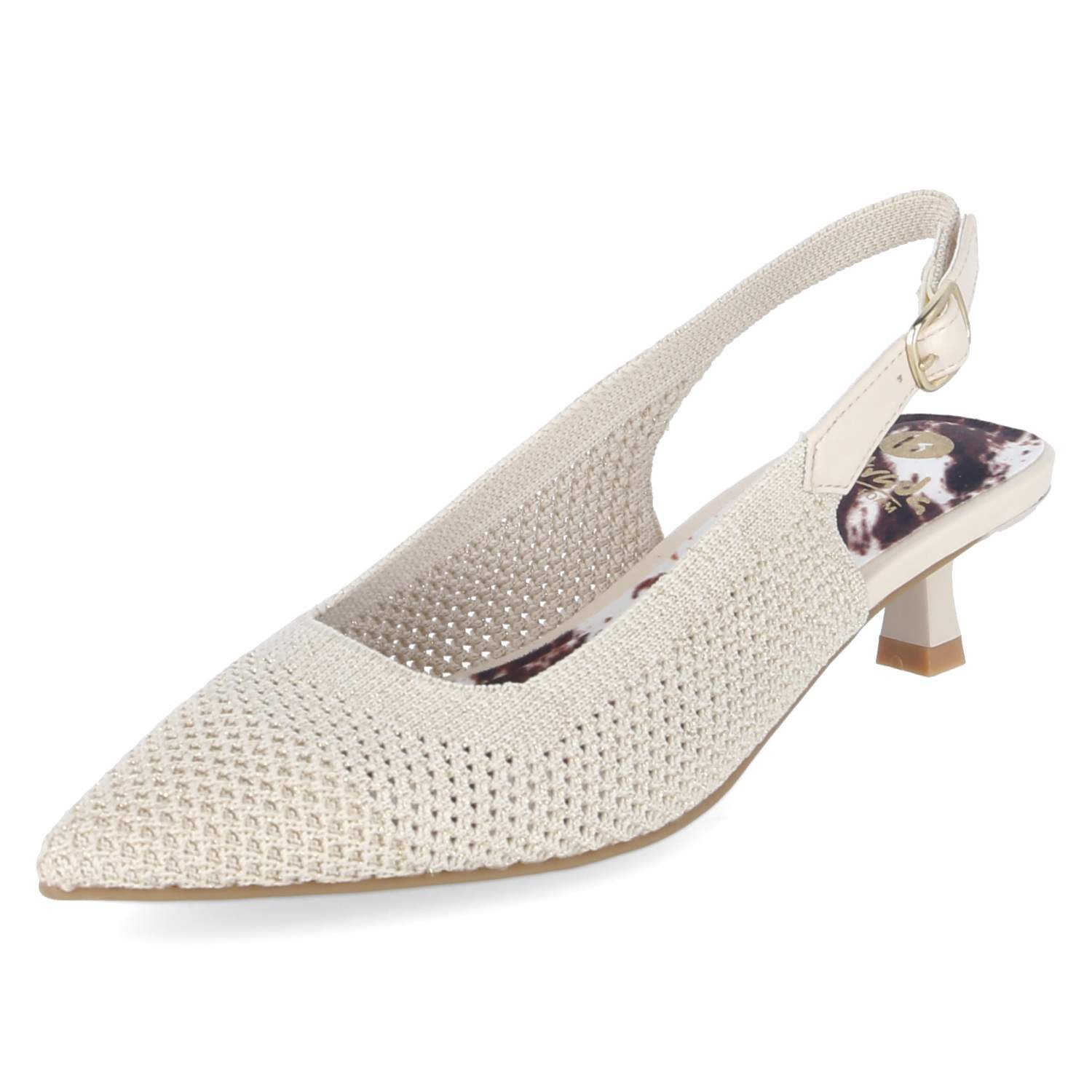 La Strada La Strada 2403346 4021 Damen Textil & Synthetik beige Slingpumps