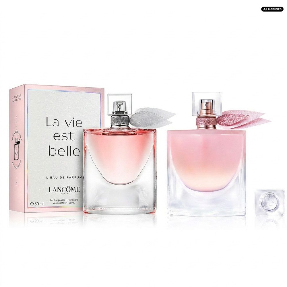 LANCOME Eau de Parfum Lancôme La Vie Est Belle und Vanille Nude Duft Duo, Zwei ikonische Lancôme Düfte in einem harmonischen Duft Duo