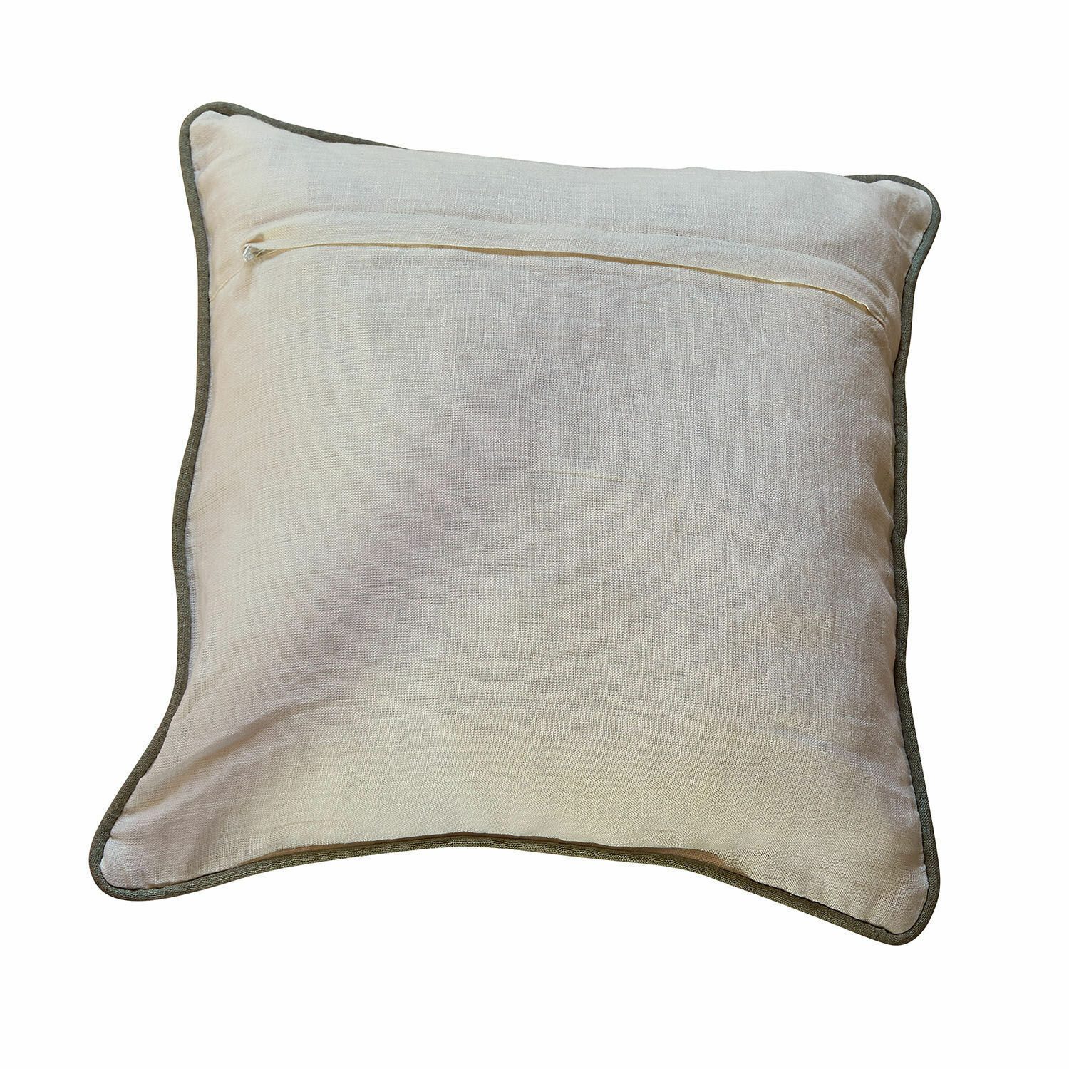 Mirabeau Kissenhülle Kissenhülle Cévaline creme/bordeaux günstig online kaufen