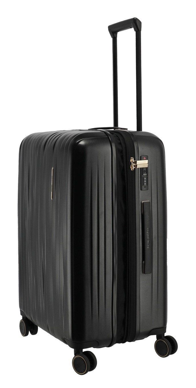 travelite Hartschalen-Trolley BARBARA NOVELTY Reisekoffer Hartschale, 4 Rollen, Volumenerweiterung – stilvolles Reisegepäck – Bild 5 von 5