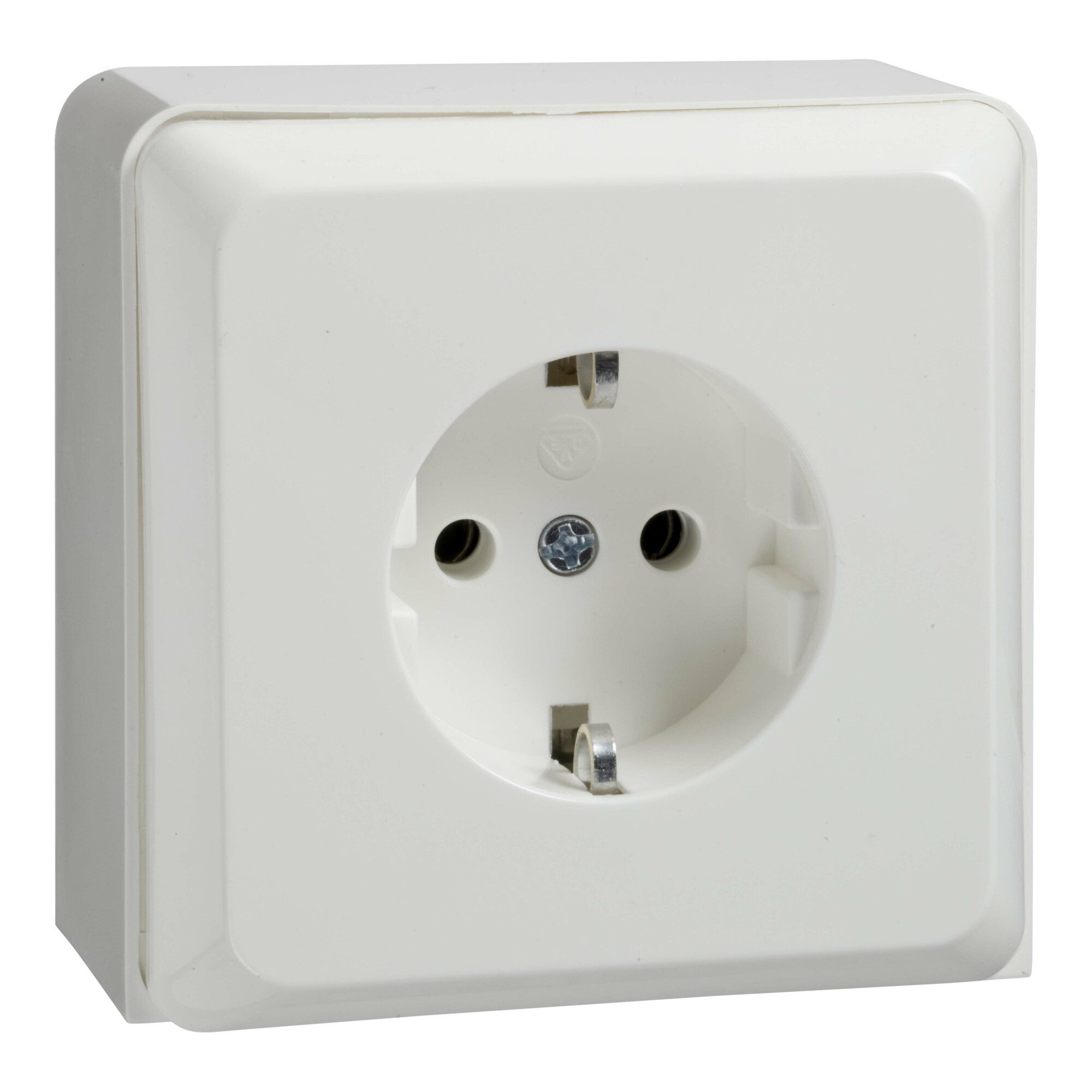 ELSO Schuko-Kupplung Elso Geräteträger m. 1-fach Steckdose 505414