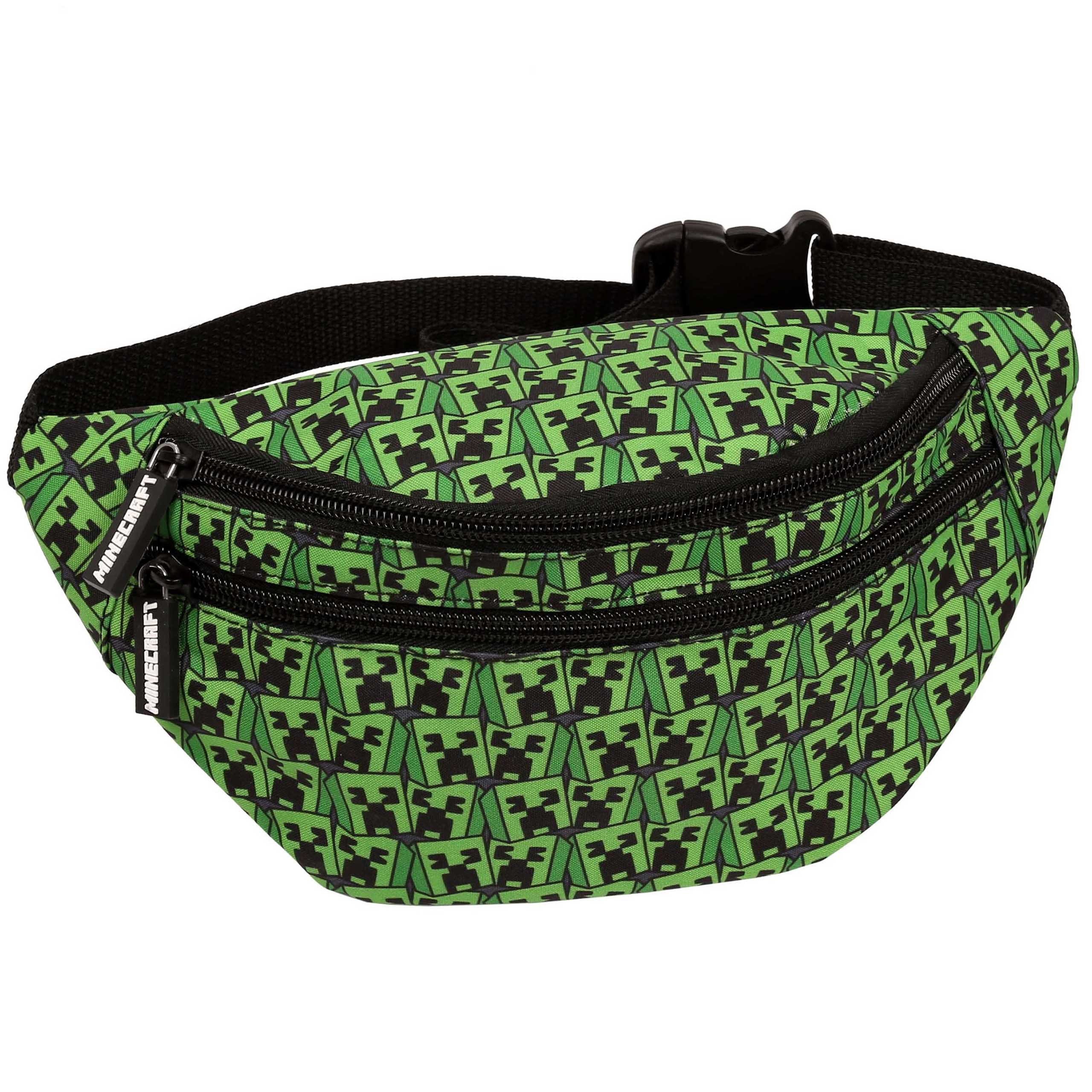Minecraft Bauchtasche Minecraft Jungen Bauchstasche mit Reißverschluss