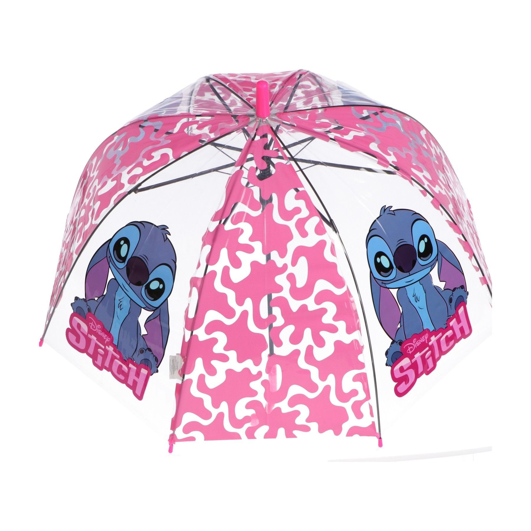 Lilo & Stitch Stockregenschirm Regenschirm Ø 74 cm Der perfekte Regenbegleiter für Kinder