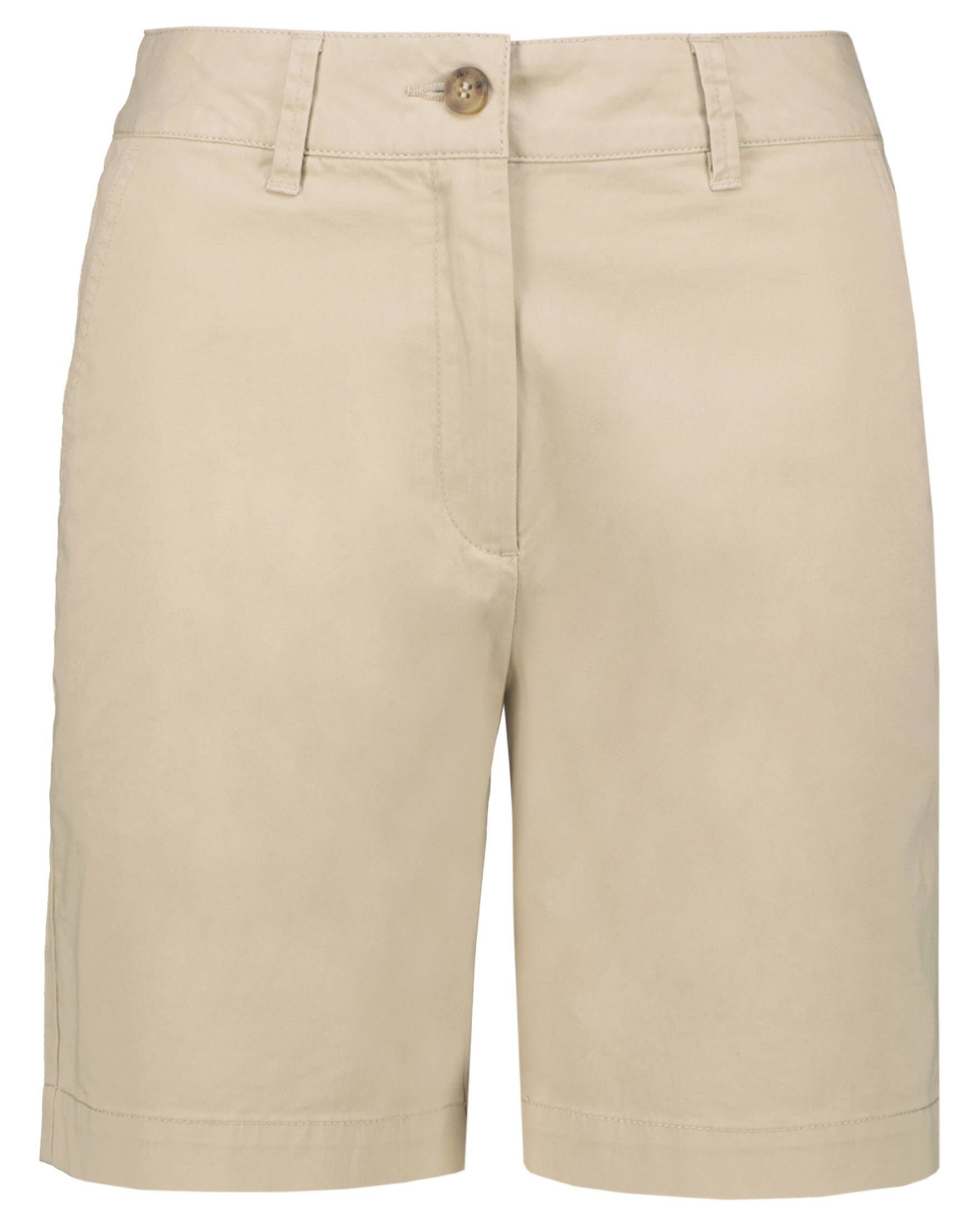 Gant Shorts Damen Shorts CHINO SLIM FIT (1-tlg) sand (21) | Shorts