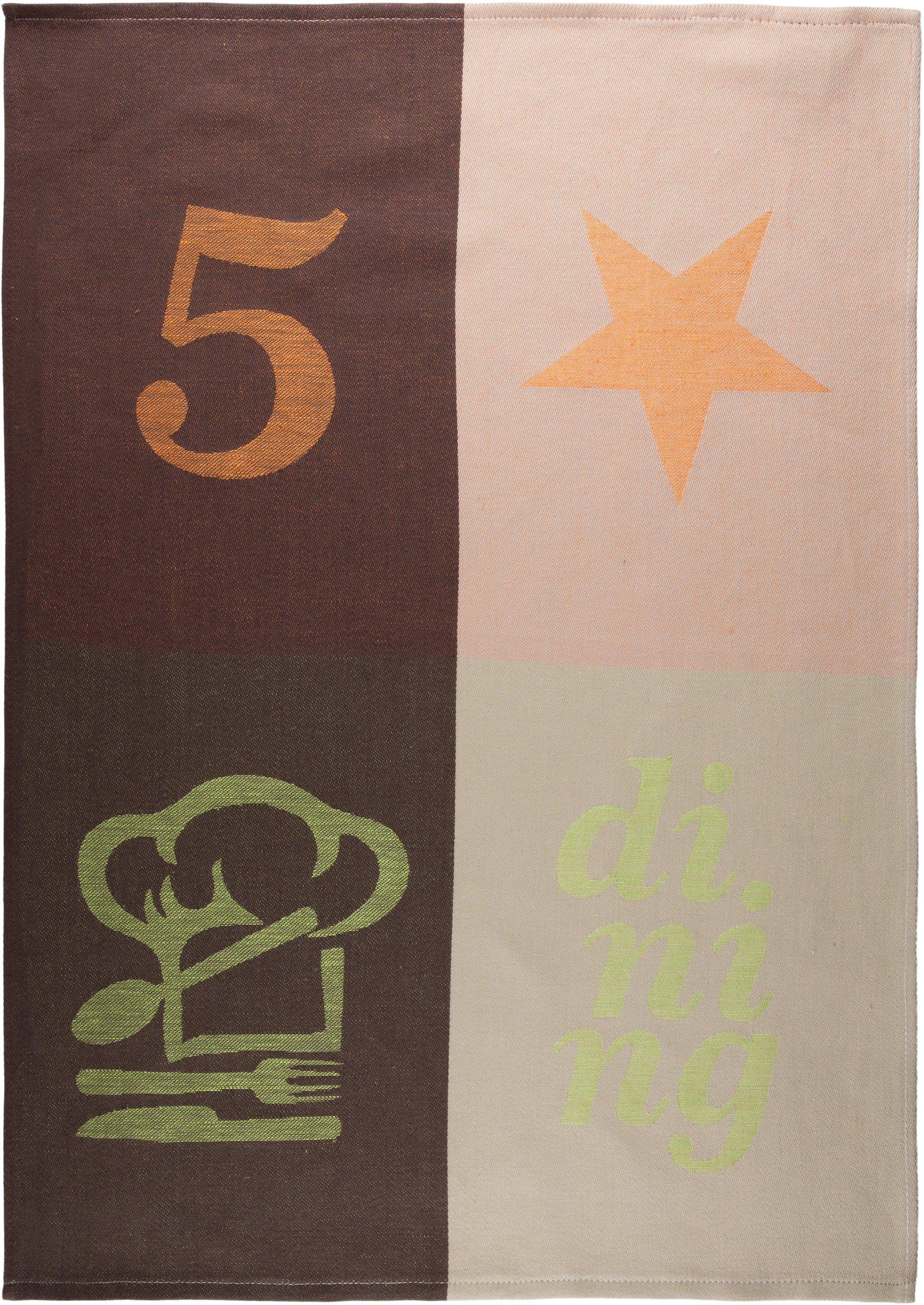 stuco Geschirrtuch Gustoso - Jacquard, (Set, günstig online kaufen