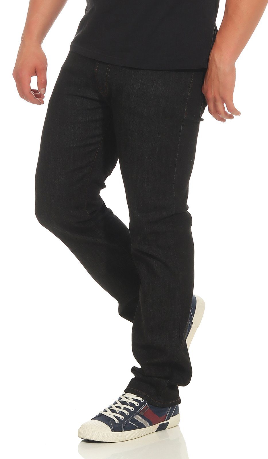 120-grau/schwa-05 Pierre Cardin Straight-Jeans