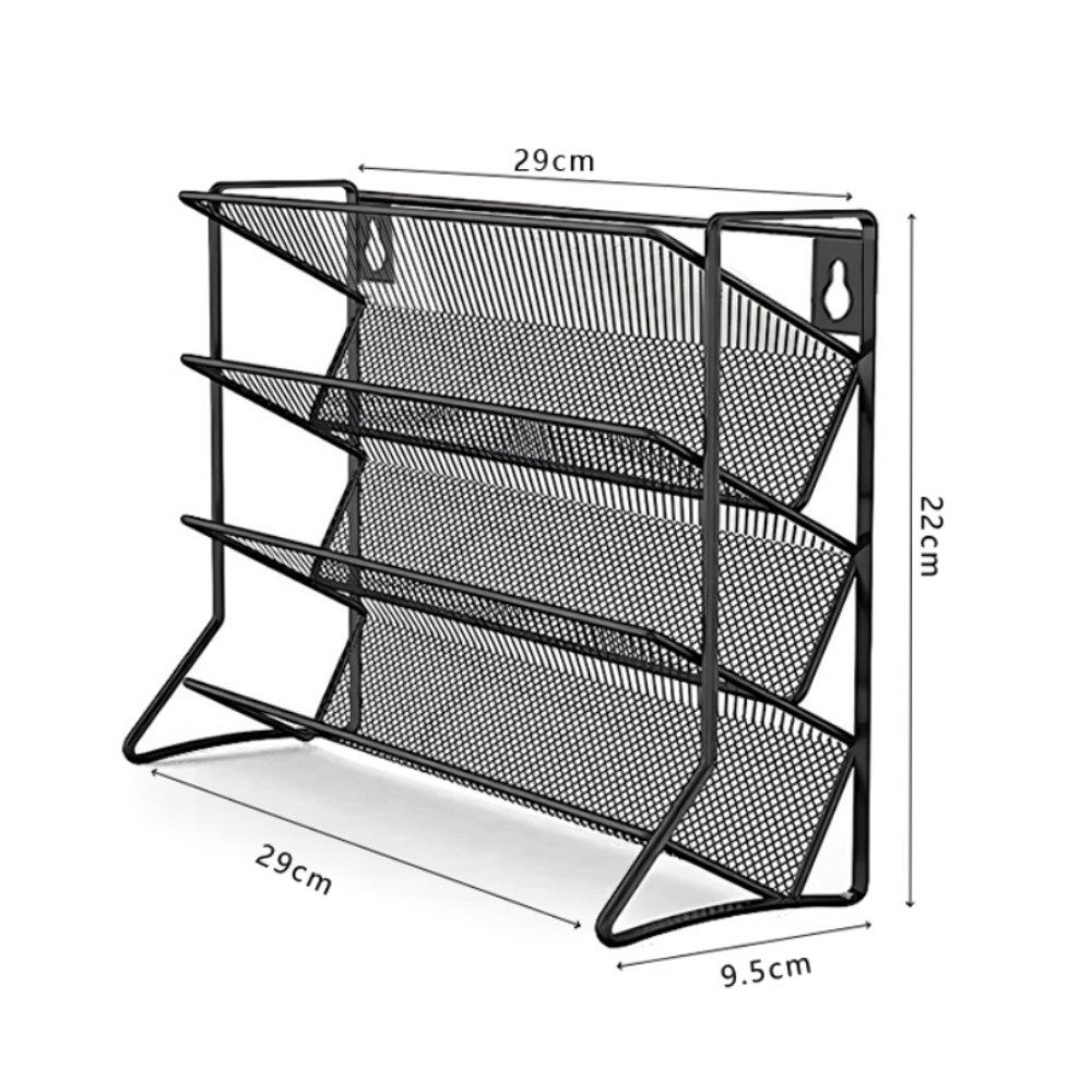 POPOLIC Gewürzregal Küchenregal, wandmontiertes Gewürzregal, Küchenschrank- günstig online kaufen