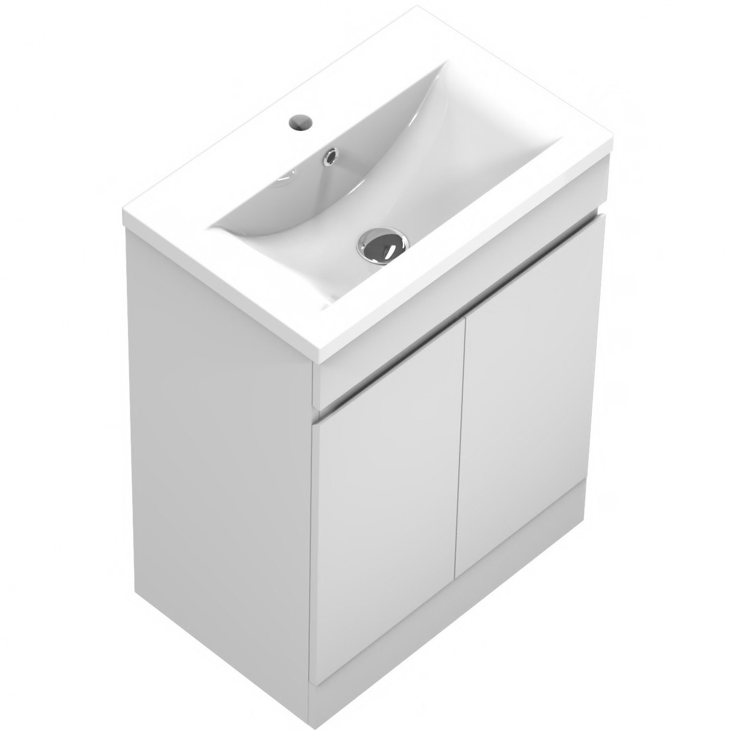 duschspa Waschtisch Badmöbel 50 cm Waschbecken günstig online kaufen