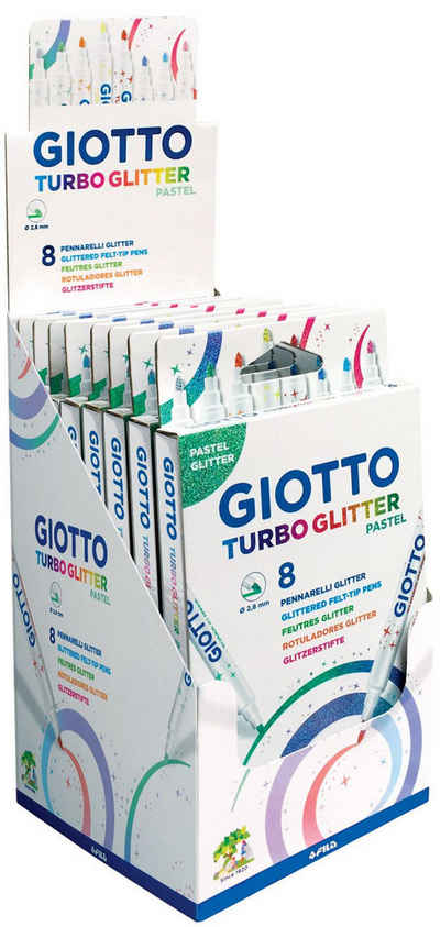 GIOTTO Tintenfeinschreiber Faserschreiber Giotto Turbo Glitter