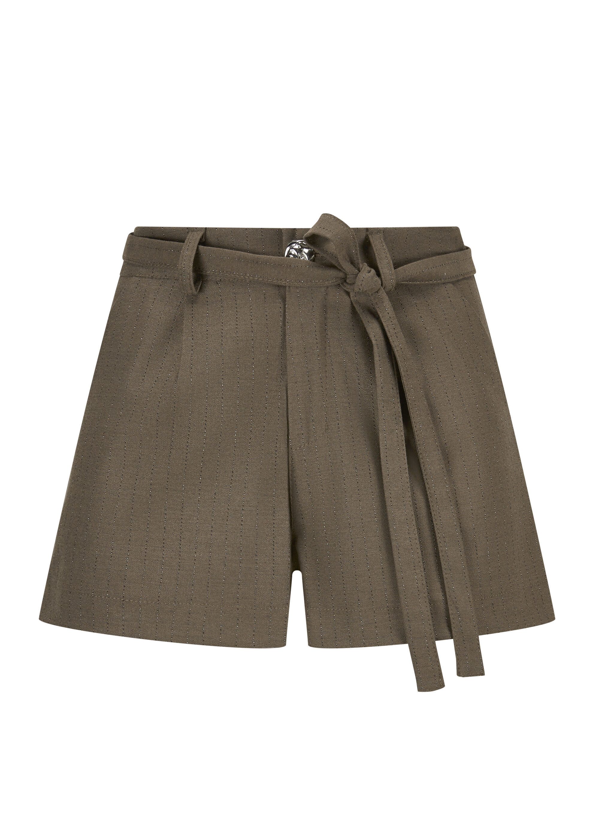 OLIVE PINSTRIPE
