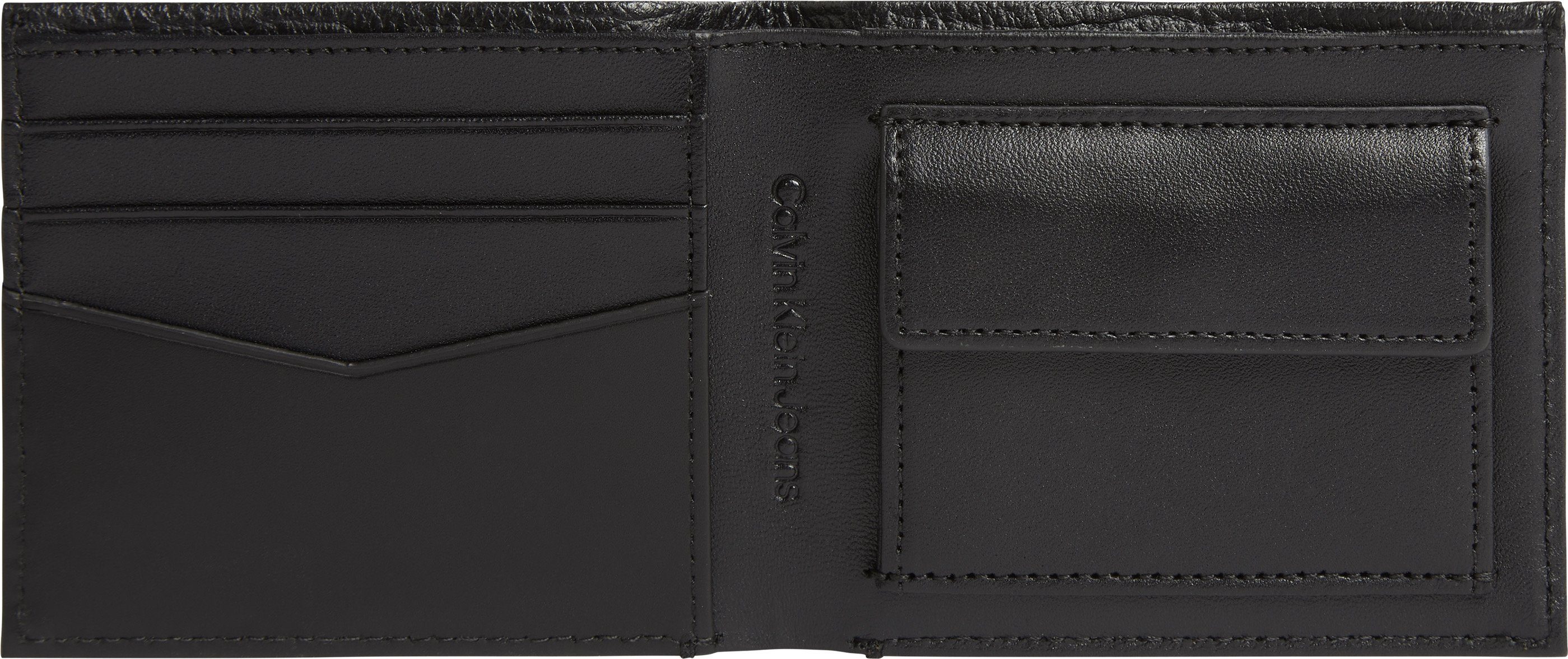 Herren Alle Herrentaschen Calvin Klein Jeans Geldbörse MONO TEXTURED BIFOLD, mit modischem Logo