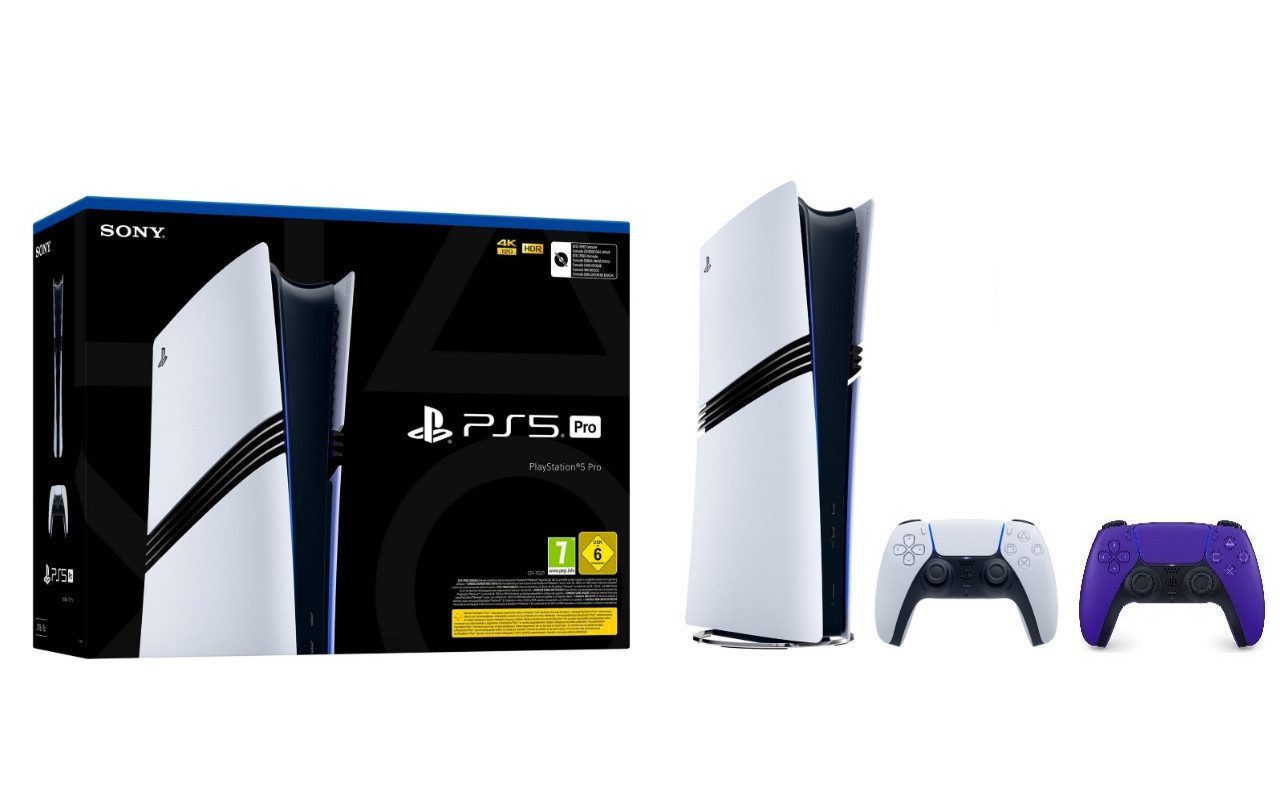 PlayStation 5 Pro Konsole + 2. DualSense Controller Galactic Purple
