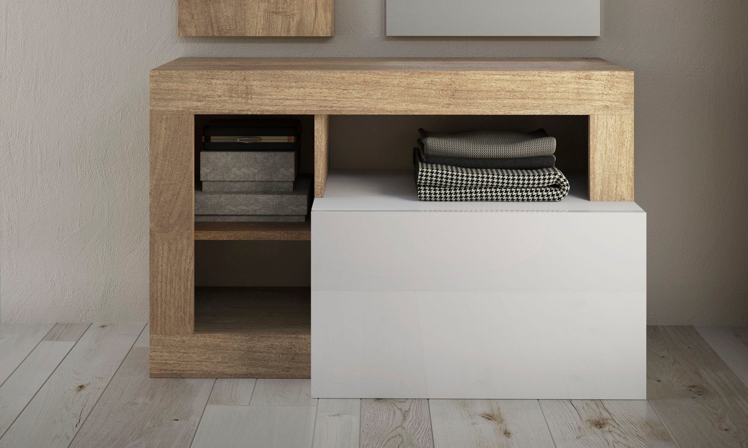 INOSIGN Garderobenschrank Hamburg, Breite 91 cm mit 1 Klappe günstig online kaufen