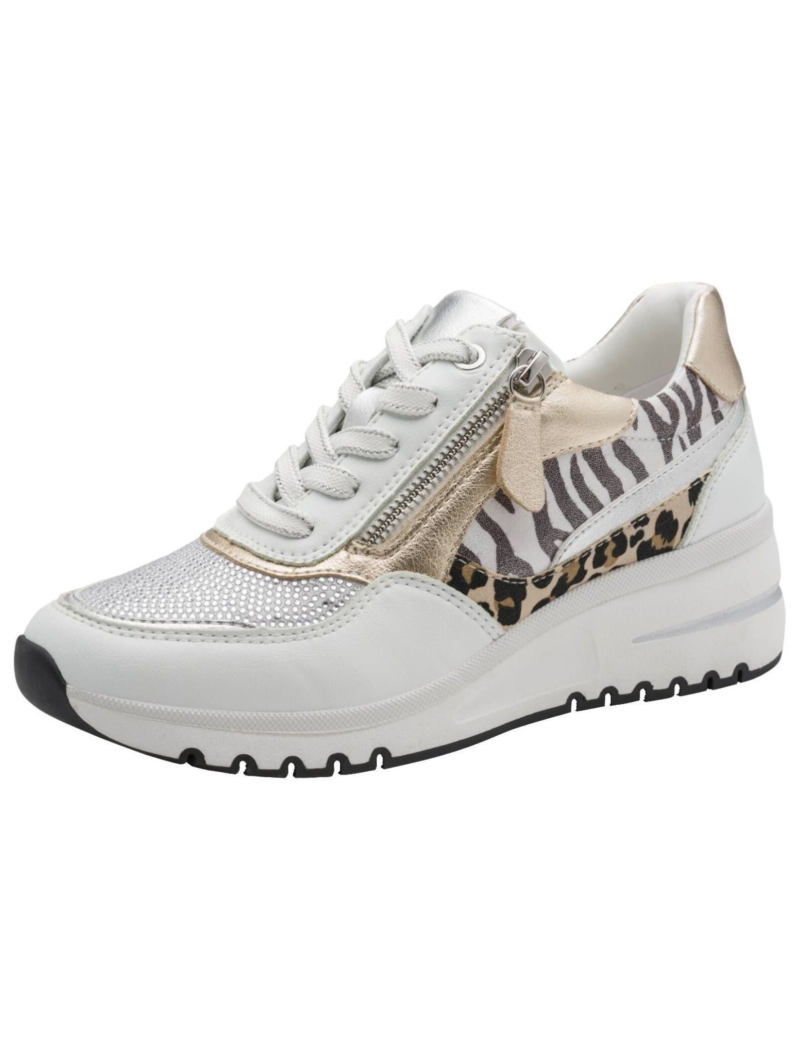 MARCO TOZZI Marco Tozzi Sneaker Lederimitat/Textil Sneaker günstig online kaufen