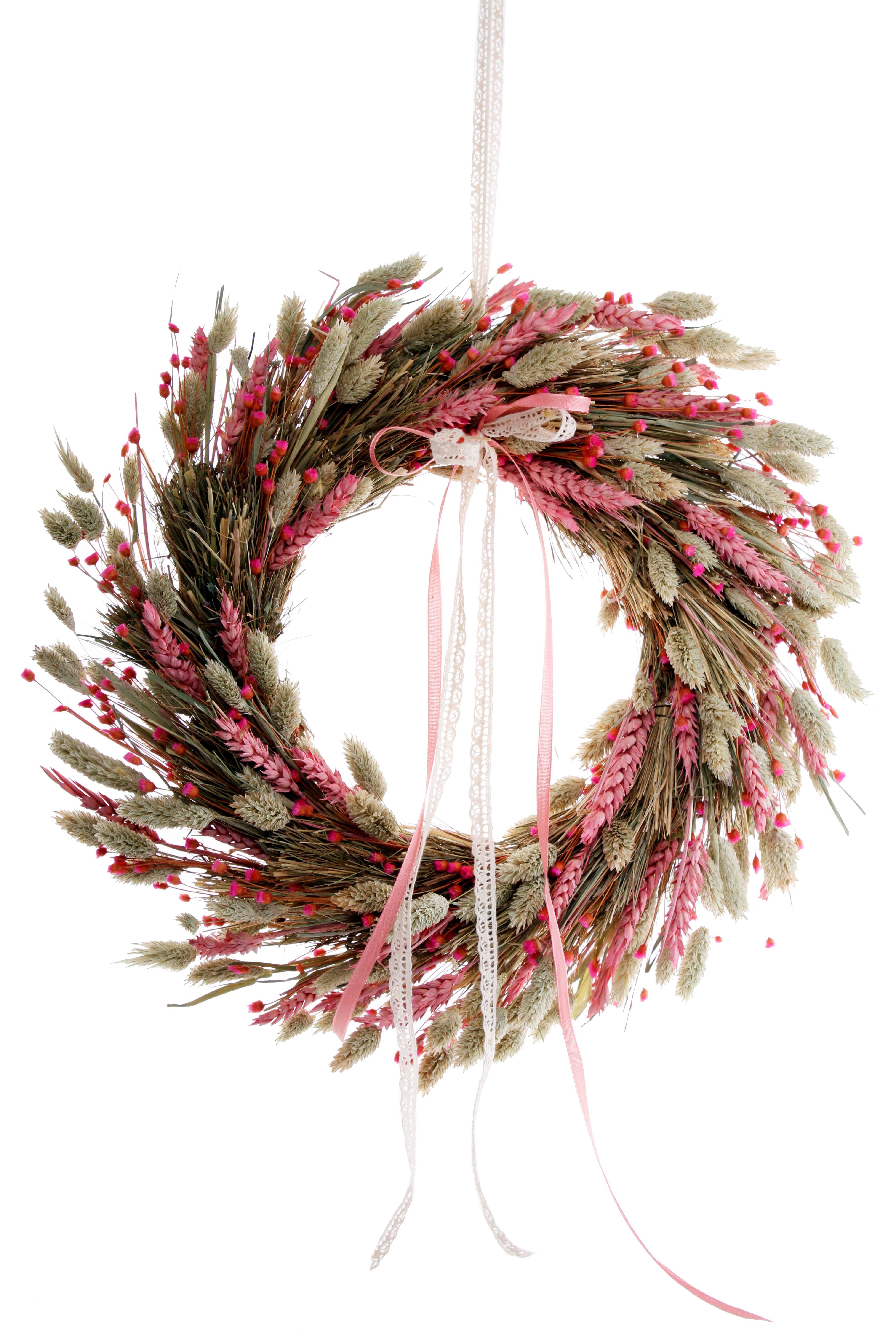 CreaFlor Home Dekokranz Trockenblumen Kranz, Naturmaterialien günstig online kaufen
