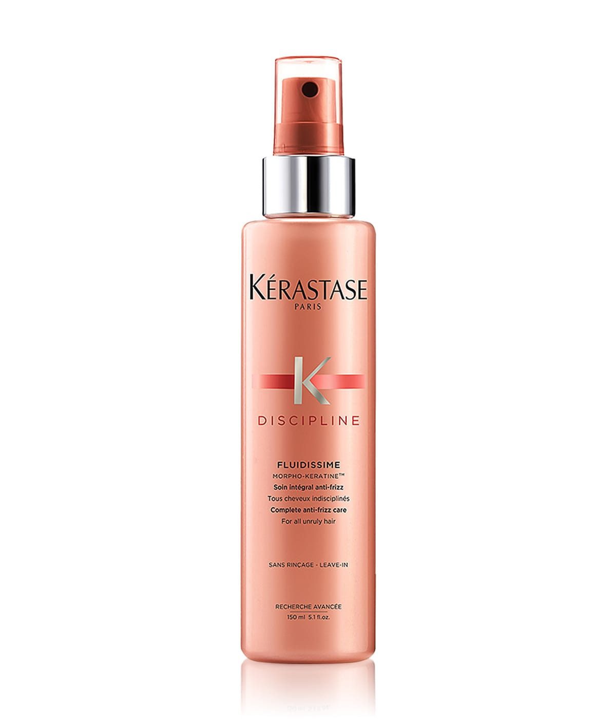 Kérastase Leave-in Pflege Kérastase Discipline Fluidissime 150 ml – Anti Frizz Hitzeschutz Spray, Packung, 1-tlg., Feuchtigkeit