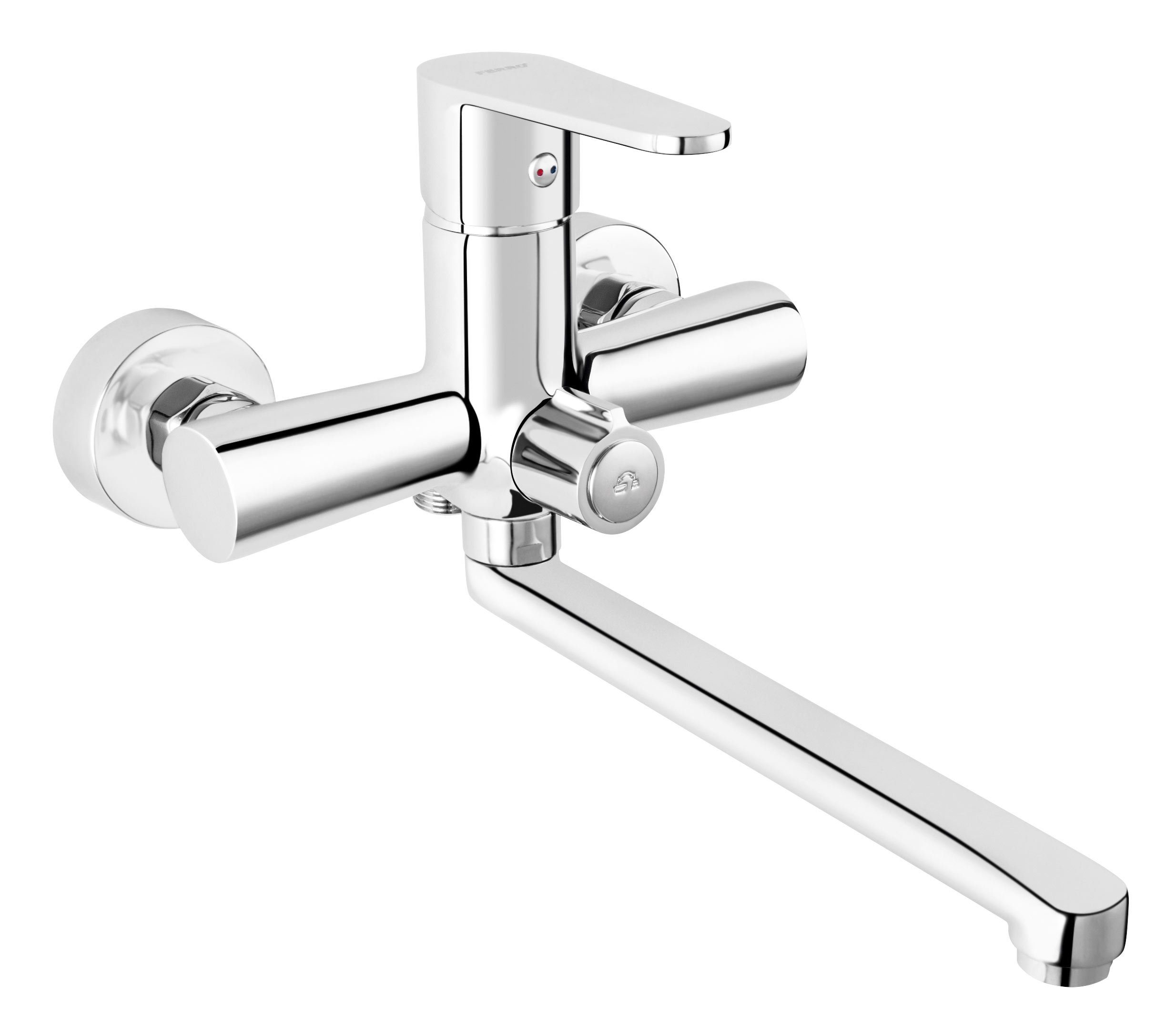 Ferro Wannenarmatur Algeo Badewannenarmatur mit Brauseanschluss Bad/Waschti günstig online kaufen