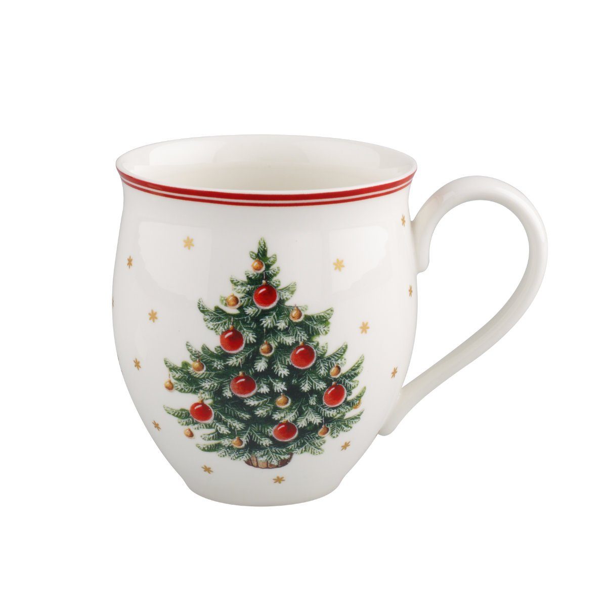 Villeroy & Boch Becher Toy's Delight Weihnachtsdekoration, Porzellan, 340 ml