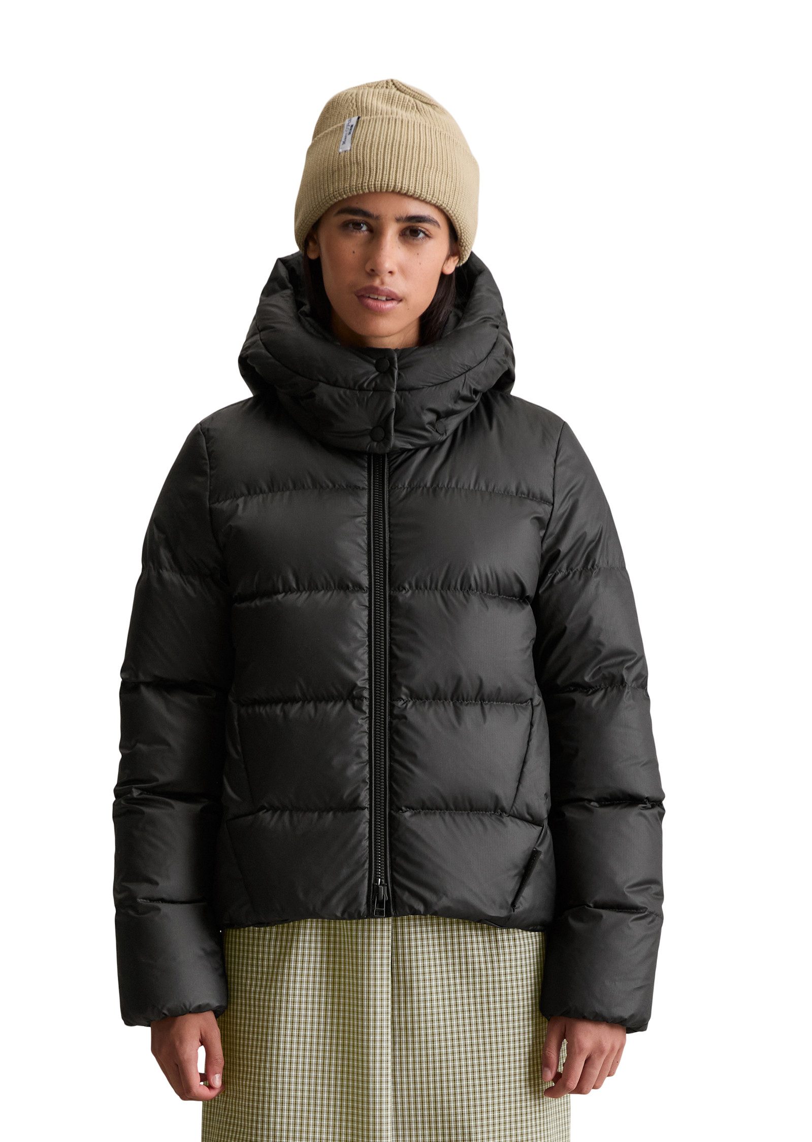 Marc O'Polo DENIM Steppjacke Winterjacke, regular fit, Stehkragen, abnehmba günstig online kaufen