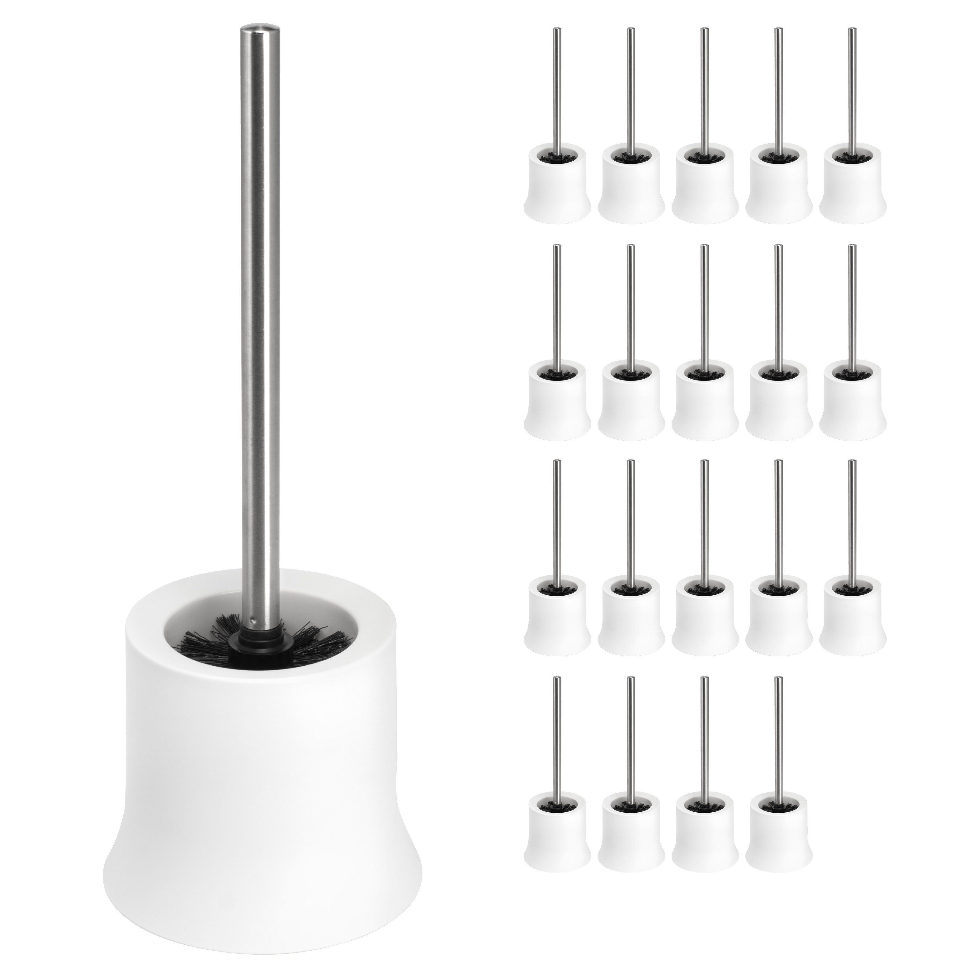 WC-Reinigungsbürste WC-Bürste Kunststoff 20er Set, weiß