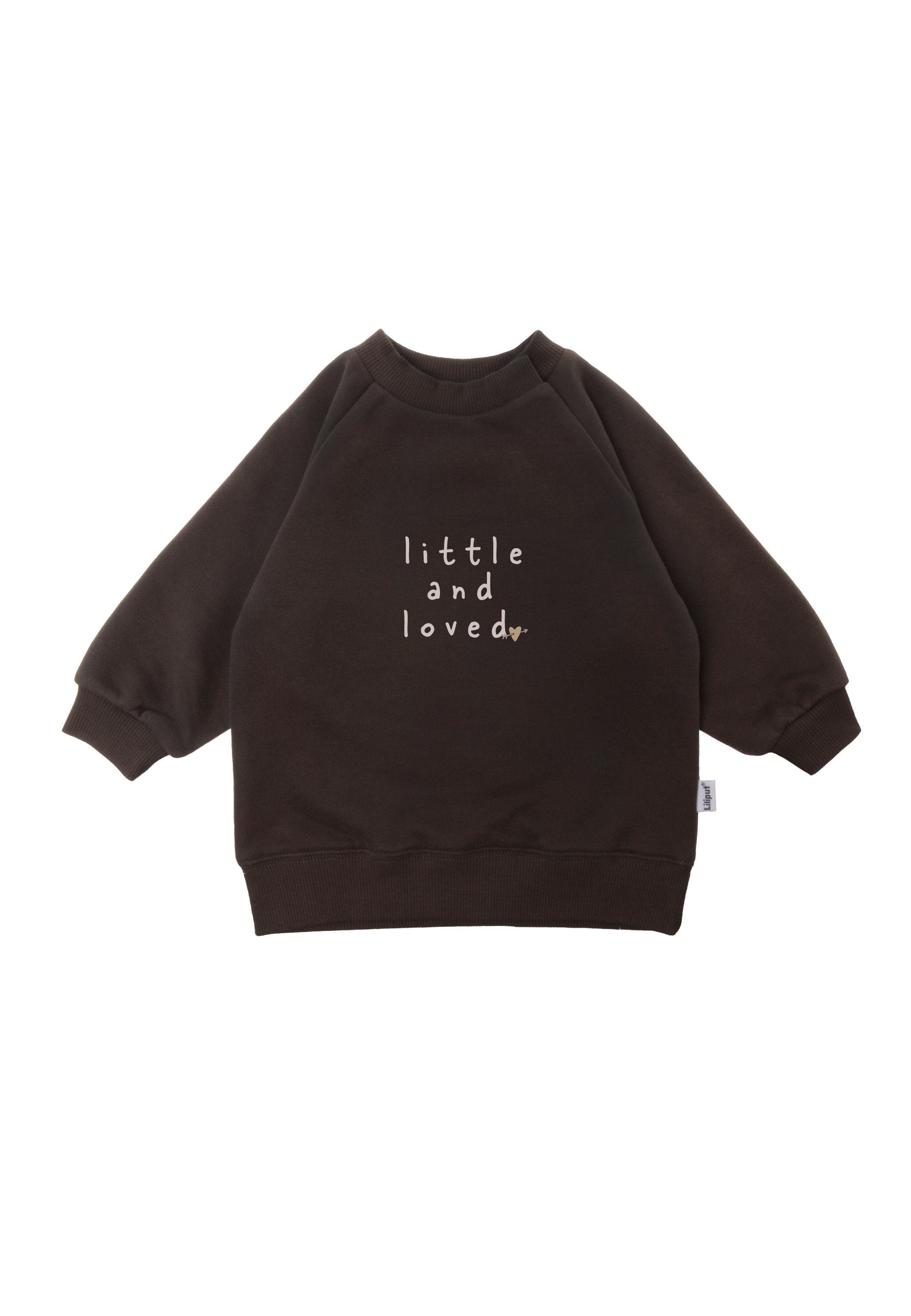 Liliput Sweatshirt loved aus weichem little and Baumwoll-Material