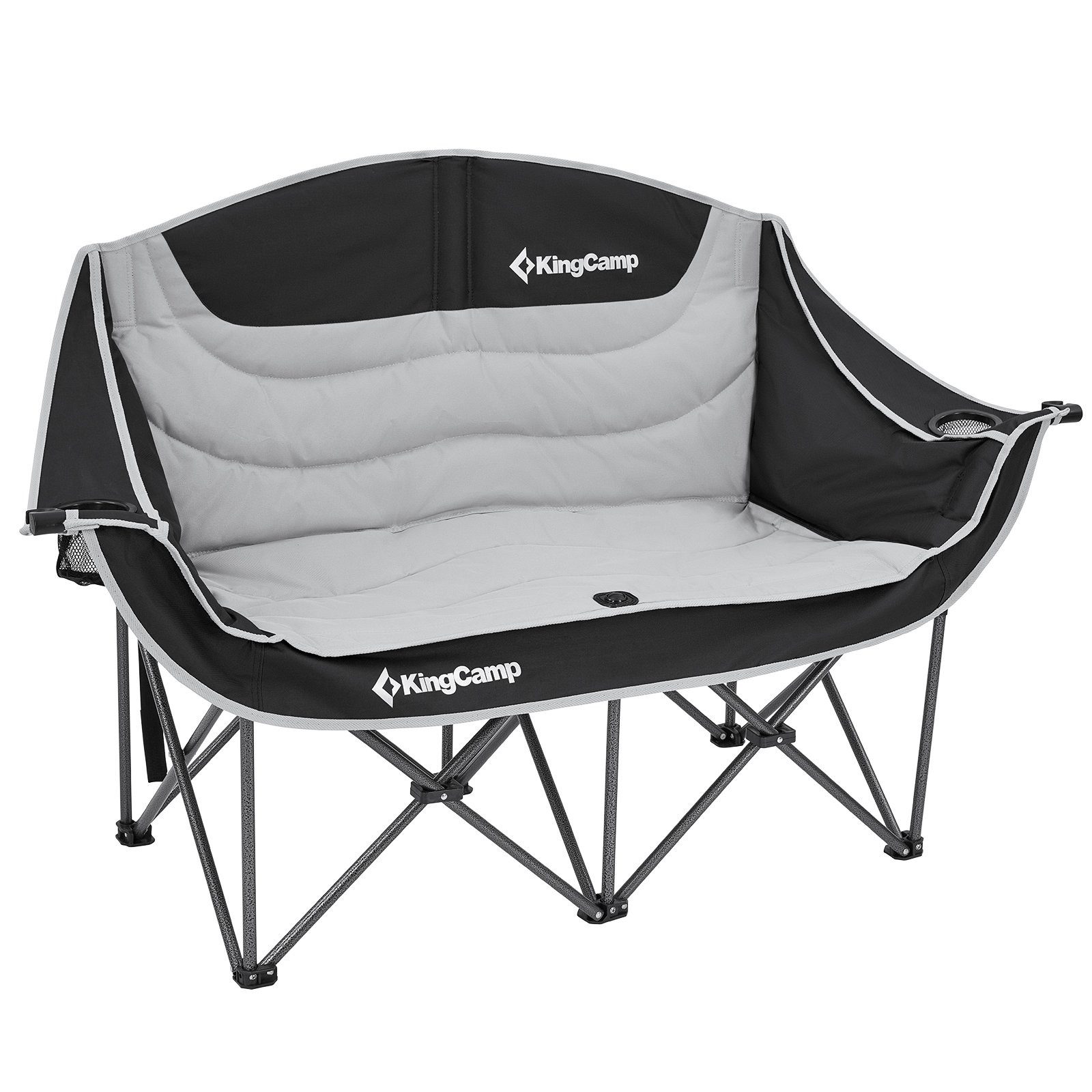 KingCamp Campingstuhl Campingstuhl Sofa Duo Deluxe Doppel - Lounge 2Pers