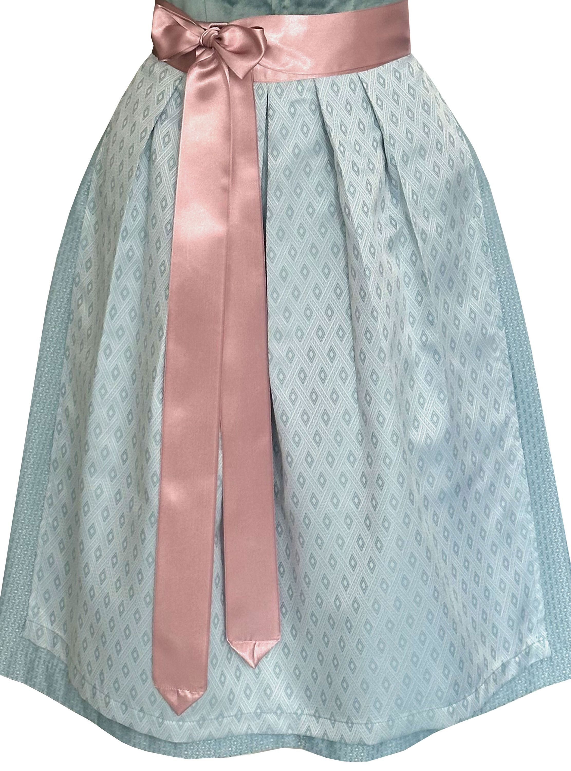 Alpenmärchen Dirndl Dirndl Adriana in hellblau - ALM1015 – Bild 3 von 3