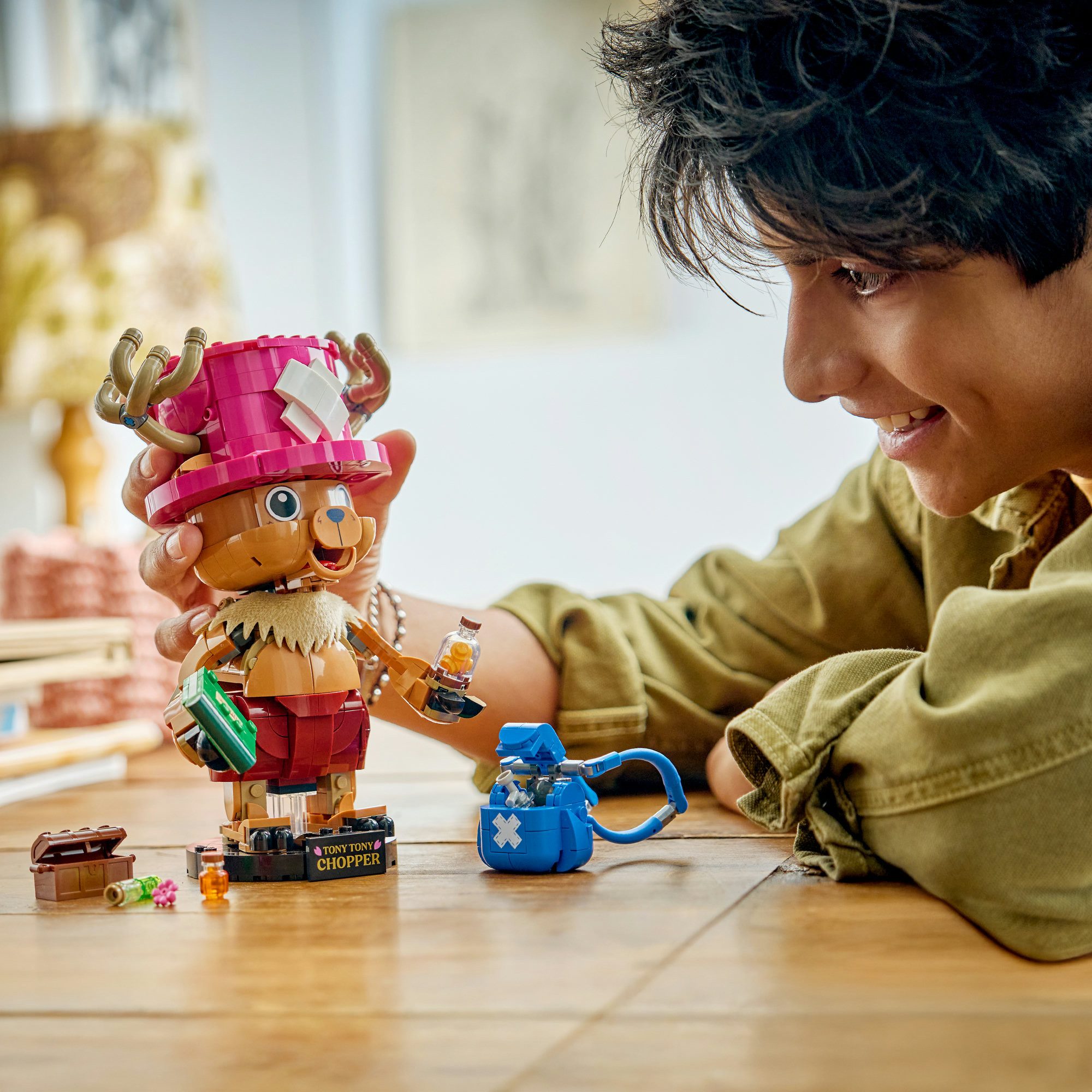 LEGO® Tony Tony Chopper (75643), LEGO ONE PIECE Konstruktionsspielsteine, (577 St), Made in Europe