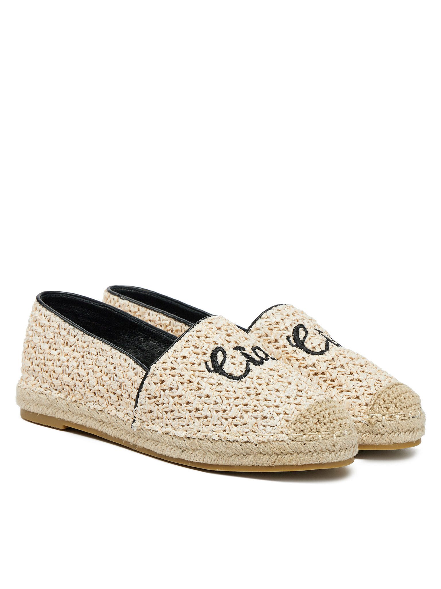 DeeZee Deezee Damen Espadrilles Beige EKL8265-1 Espadrille